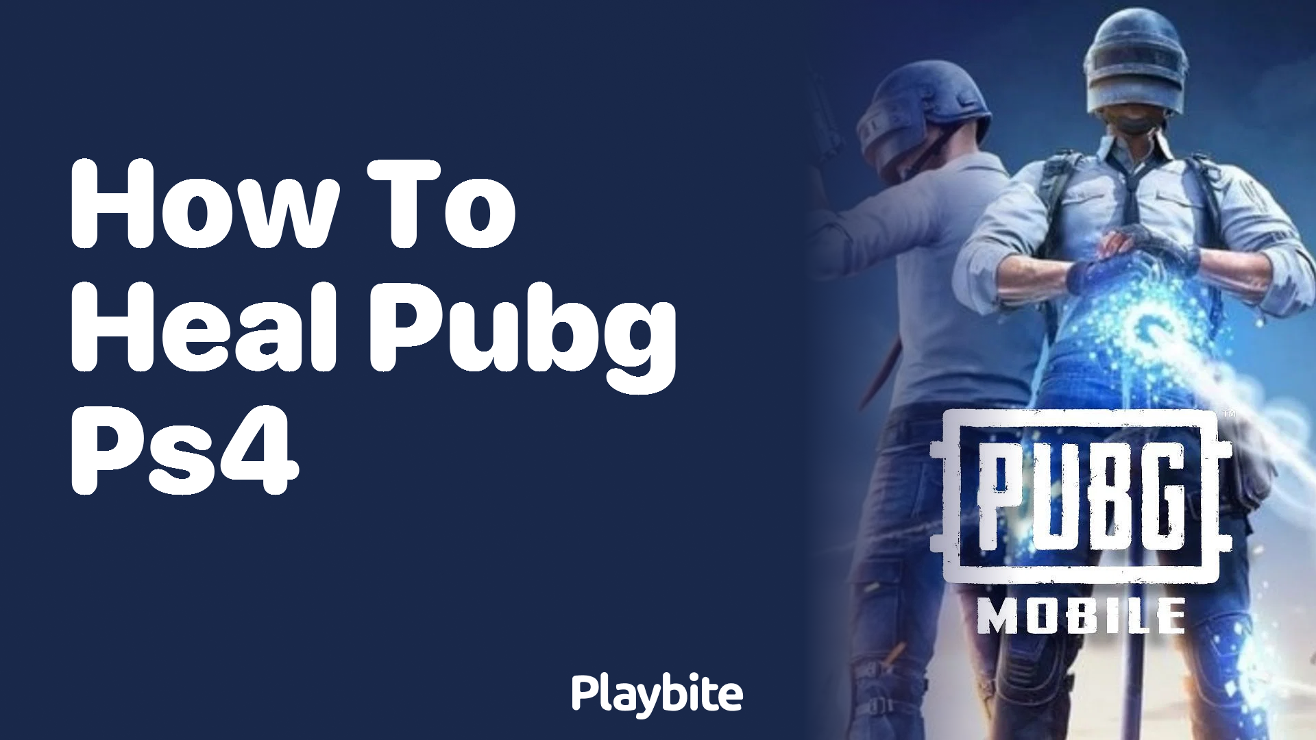 How to Heal in PUBG on PS4: A Simple Guide