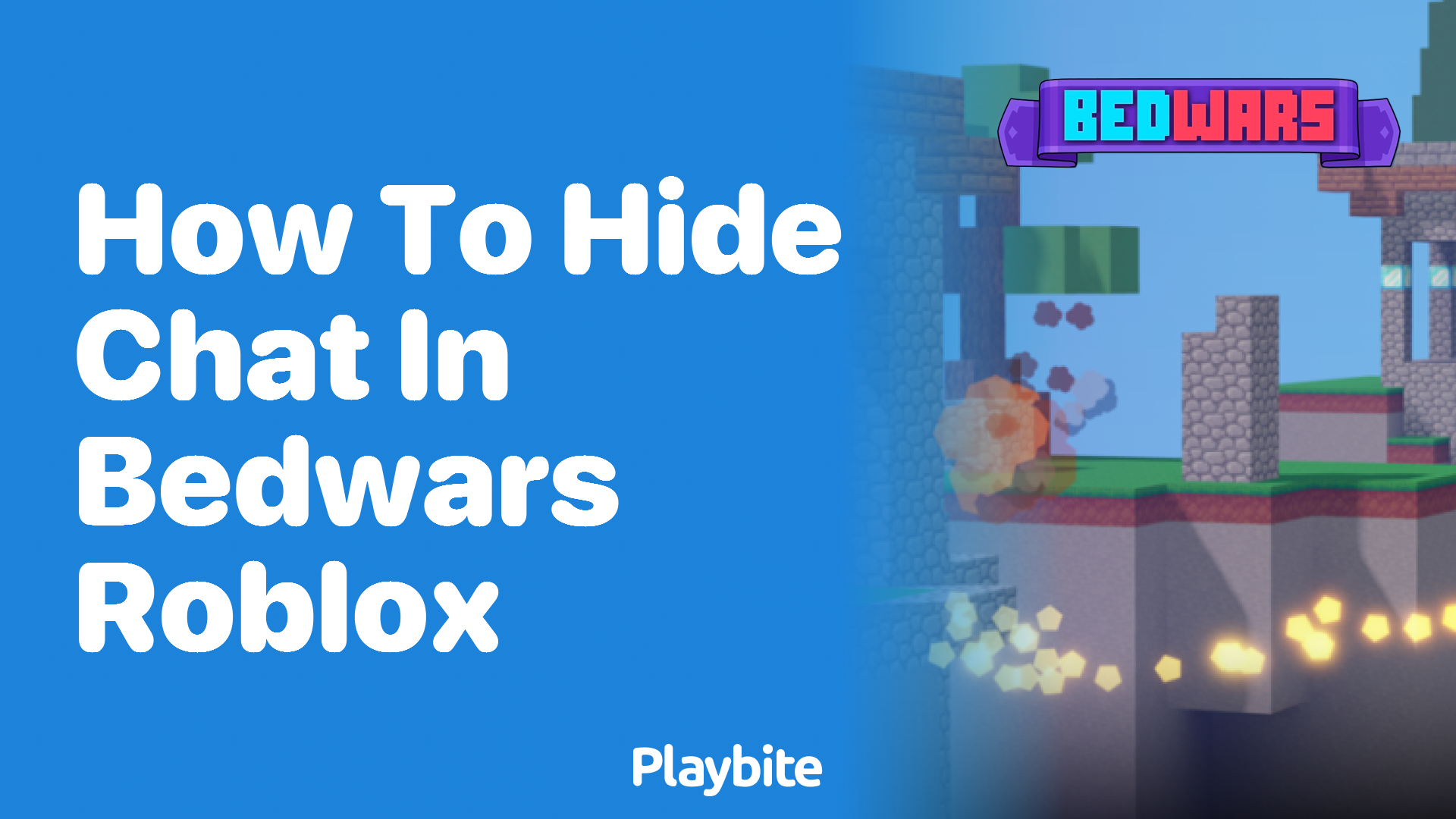 How to Hide Chat in Bedwars Roblox