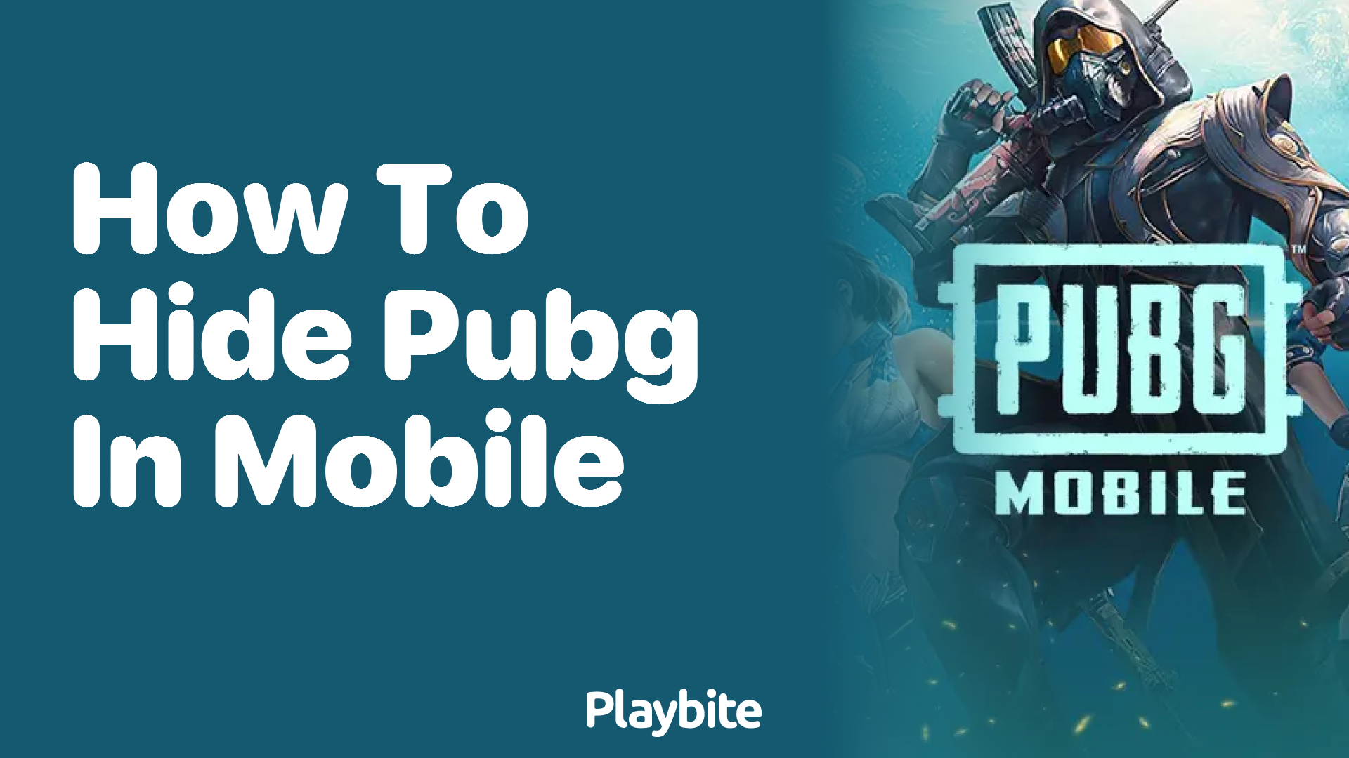 How to Hide PUBG Mobile on Your Phone