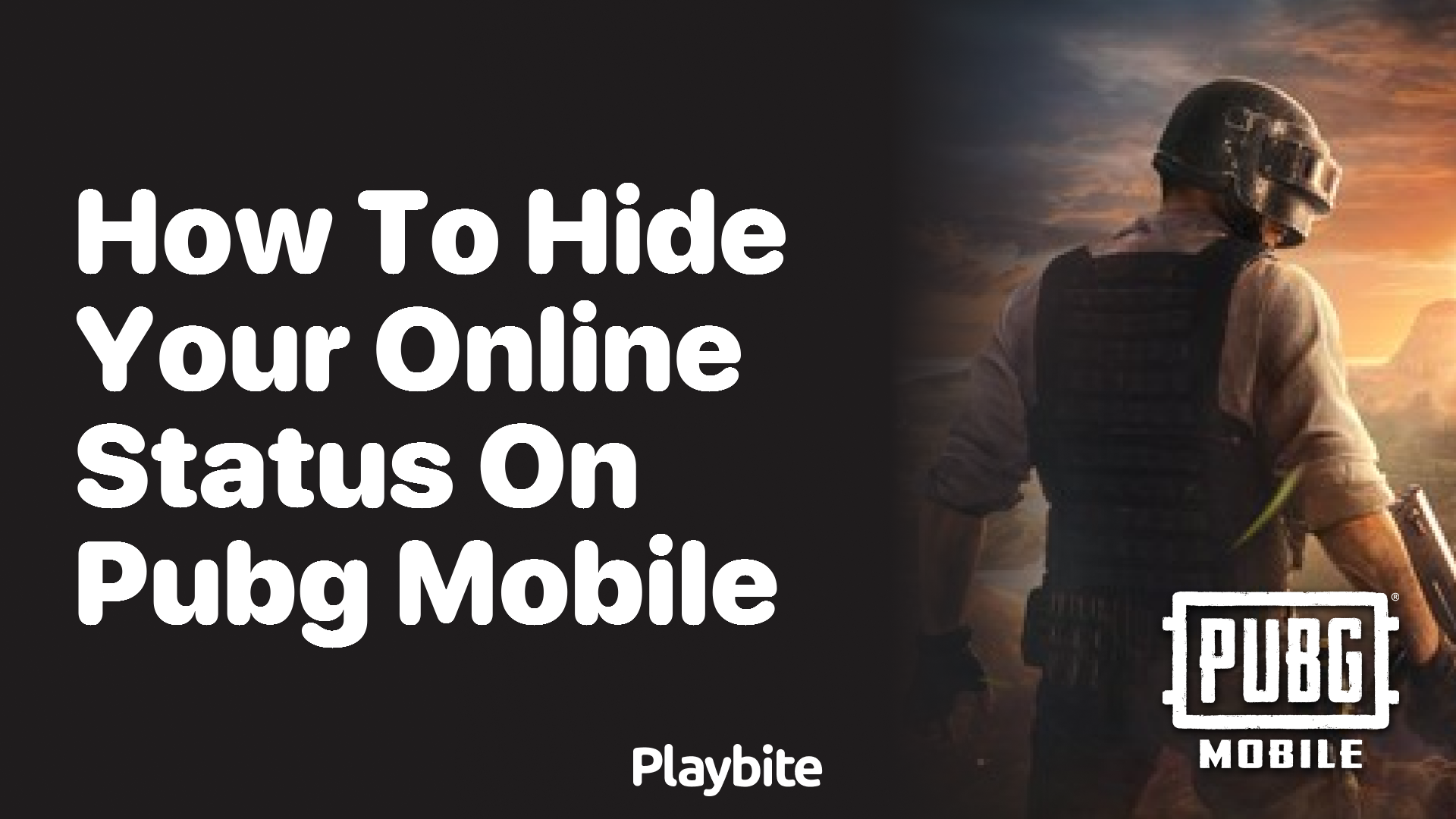 How to Hide Your Online Status on PUBG Mobile