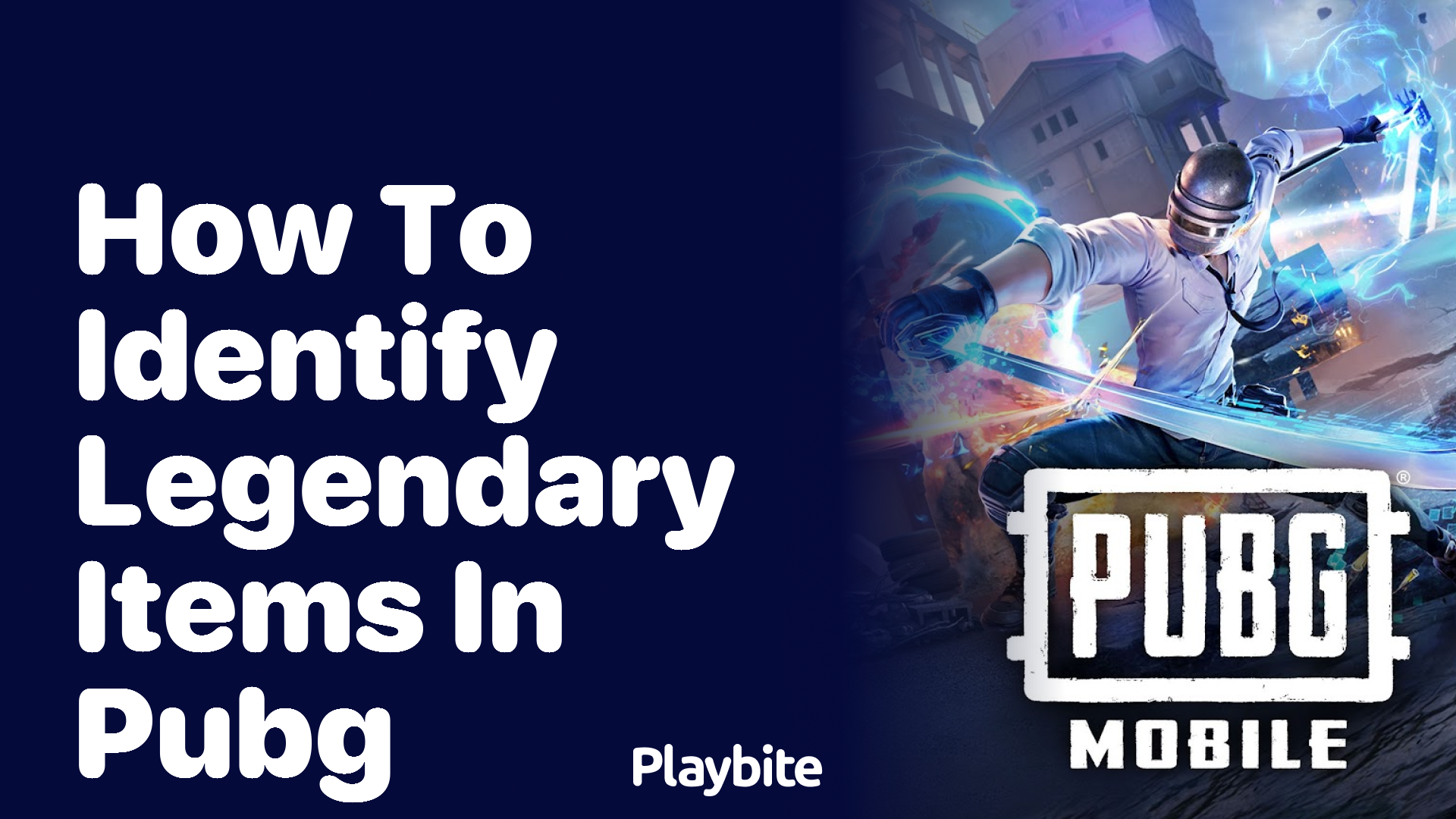 How to Identify Legendary Items in PUBG Mobile