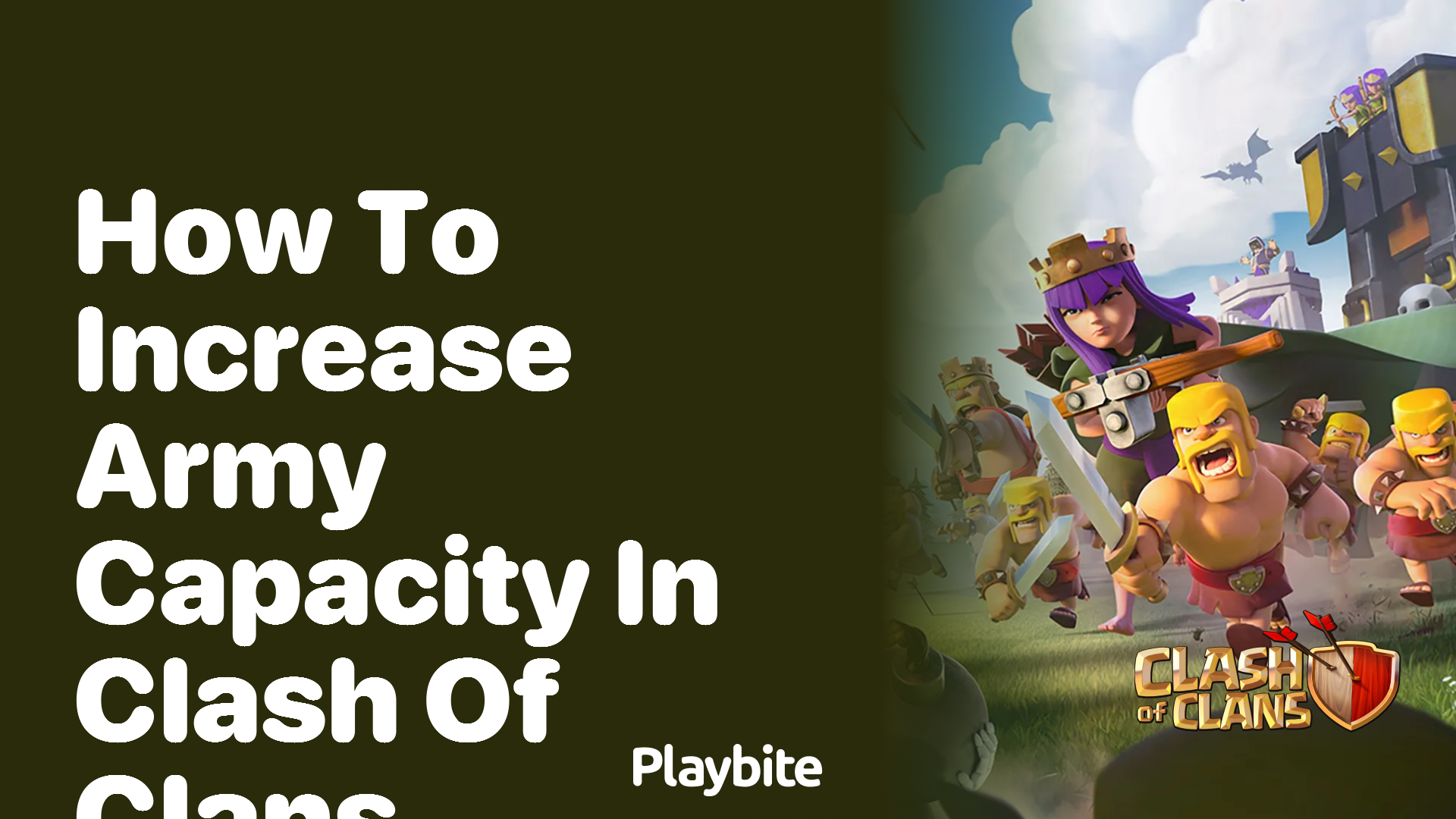 How to Increase Army Capacity in Clash of Clans