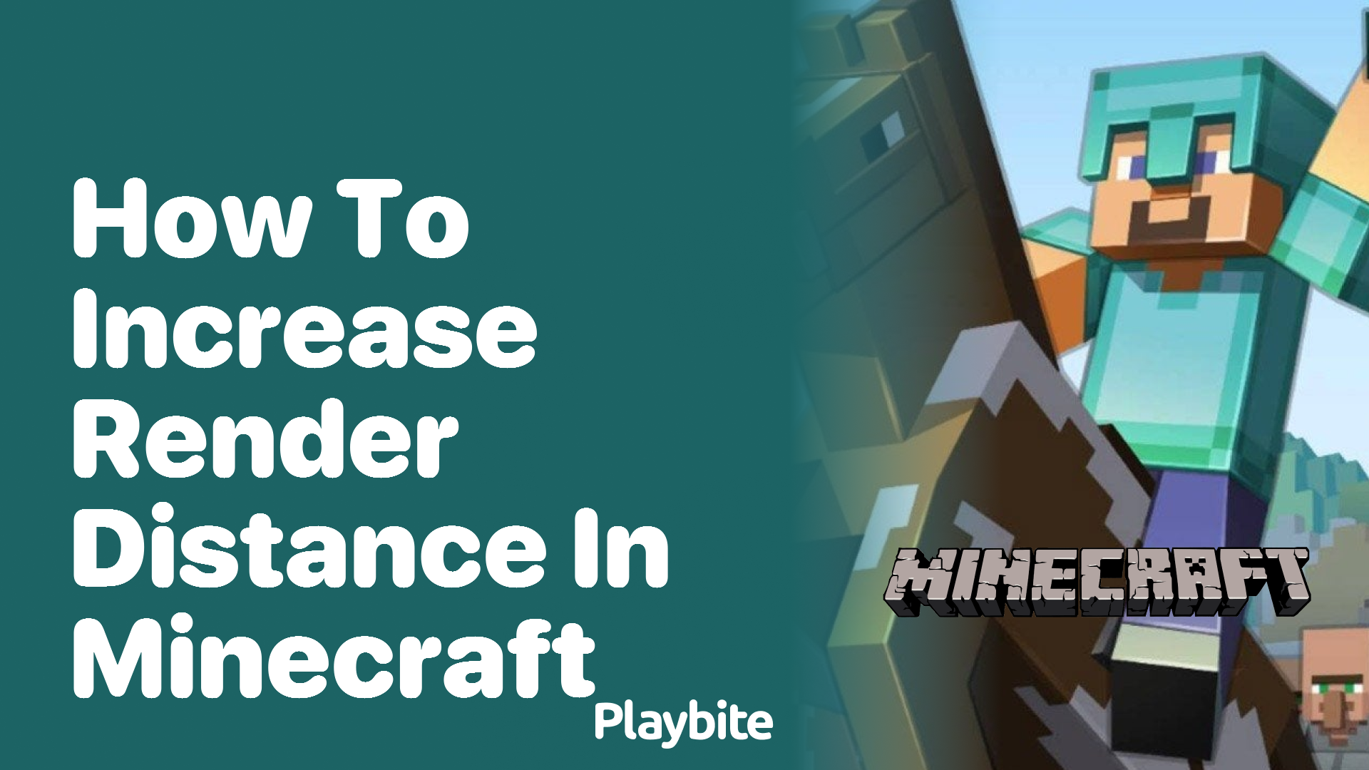 How to Increase Render Distance in Minecraft