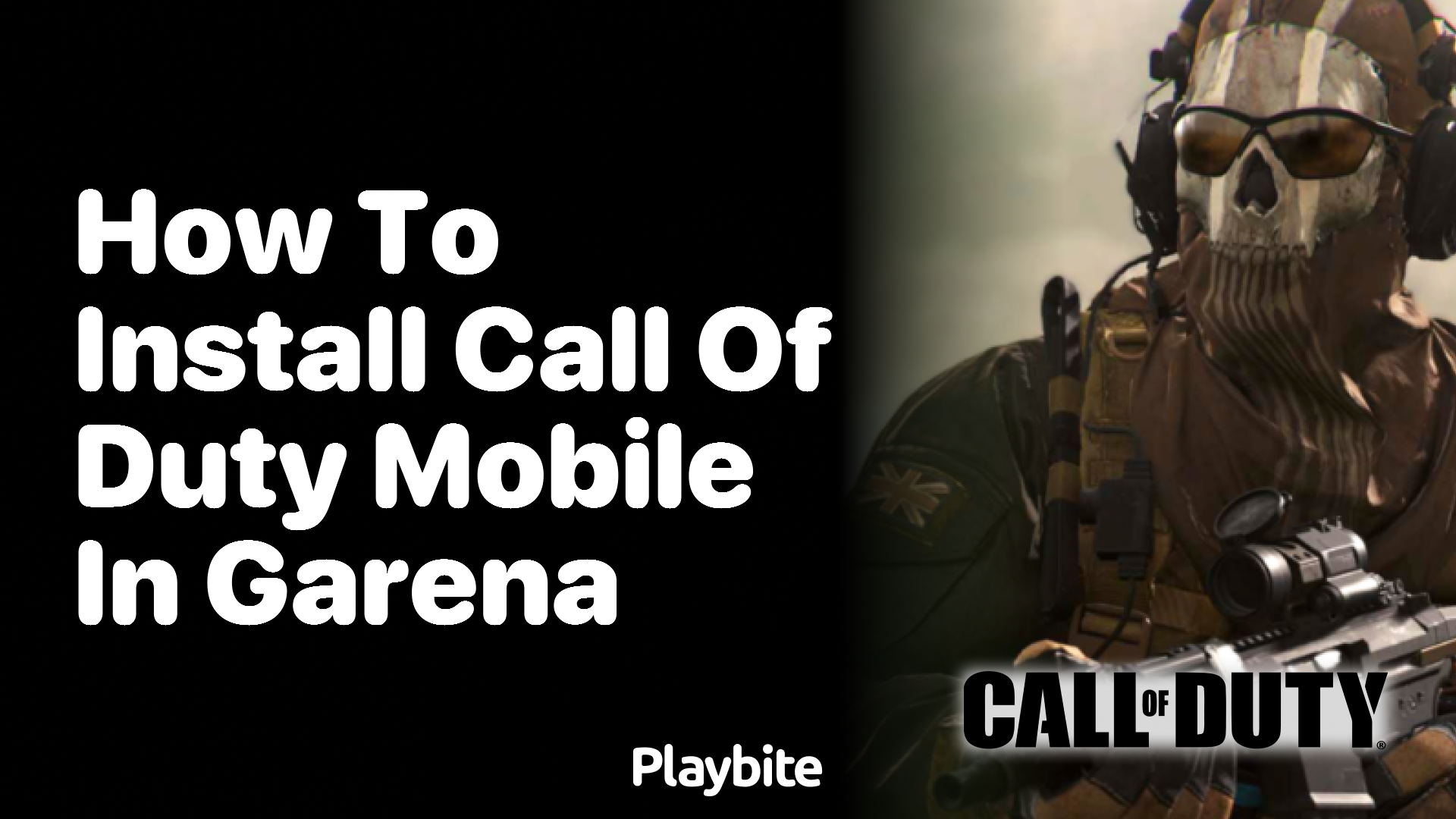 How to Install Call of Duty Mobile in Garena