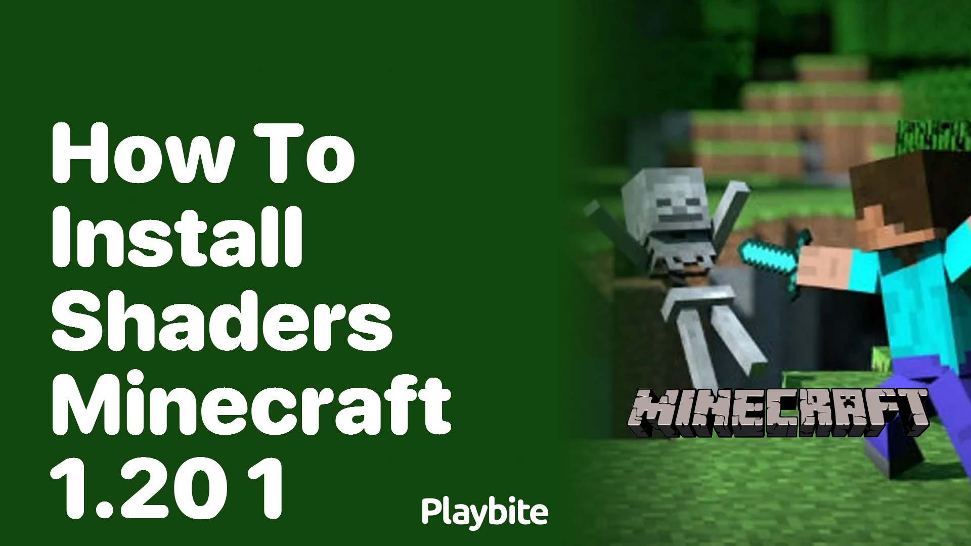 How to Install Shaders for Minecraft 1.20.1