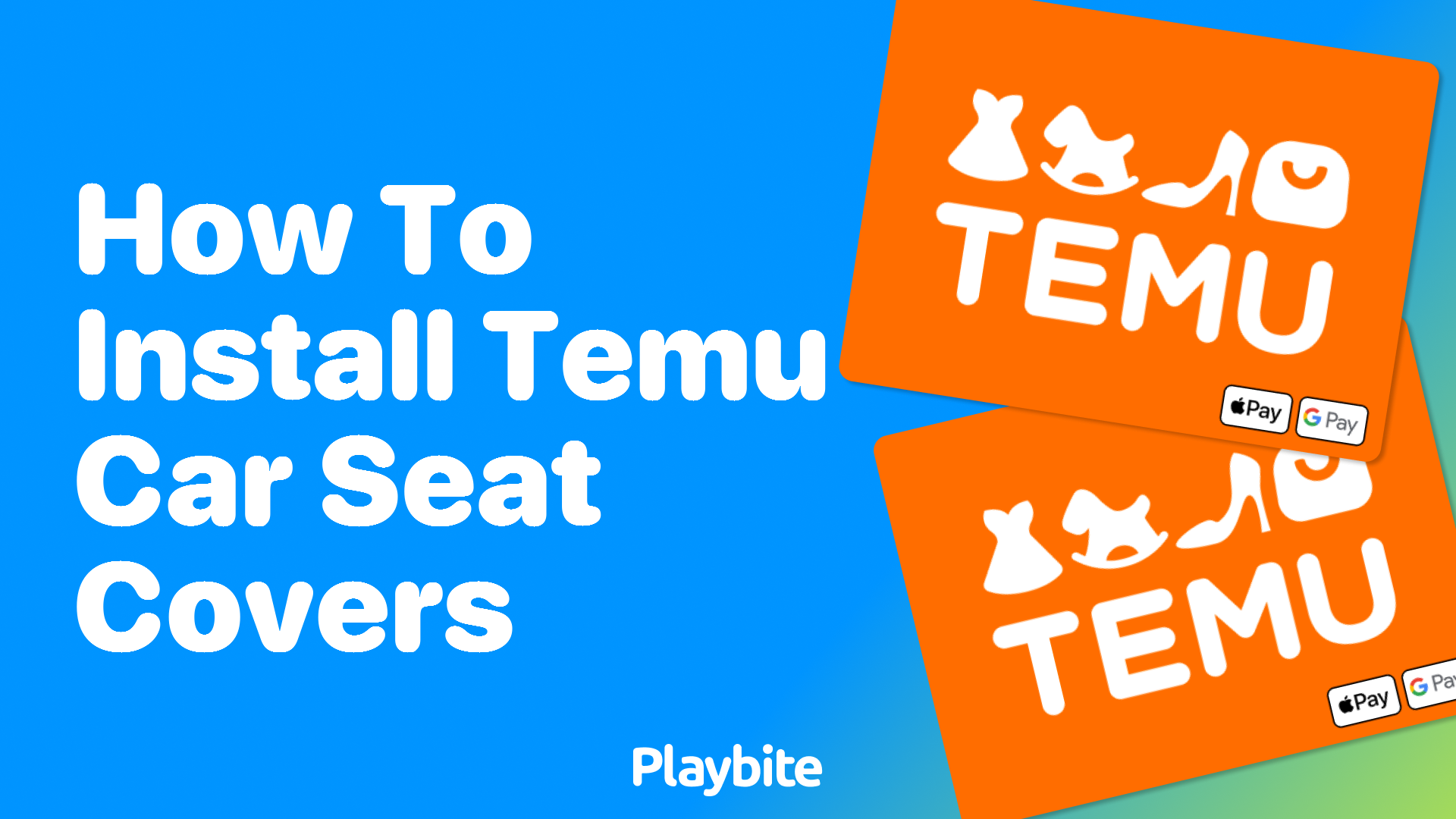 How to Install Temu Car Seat Covers