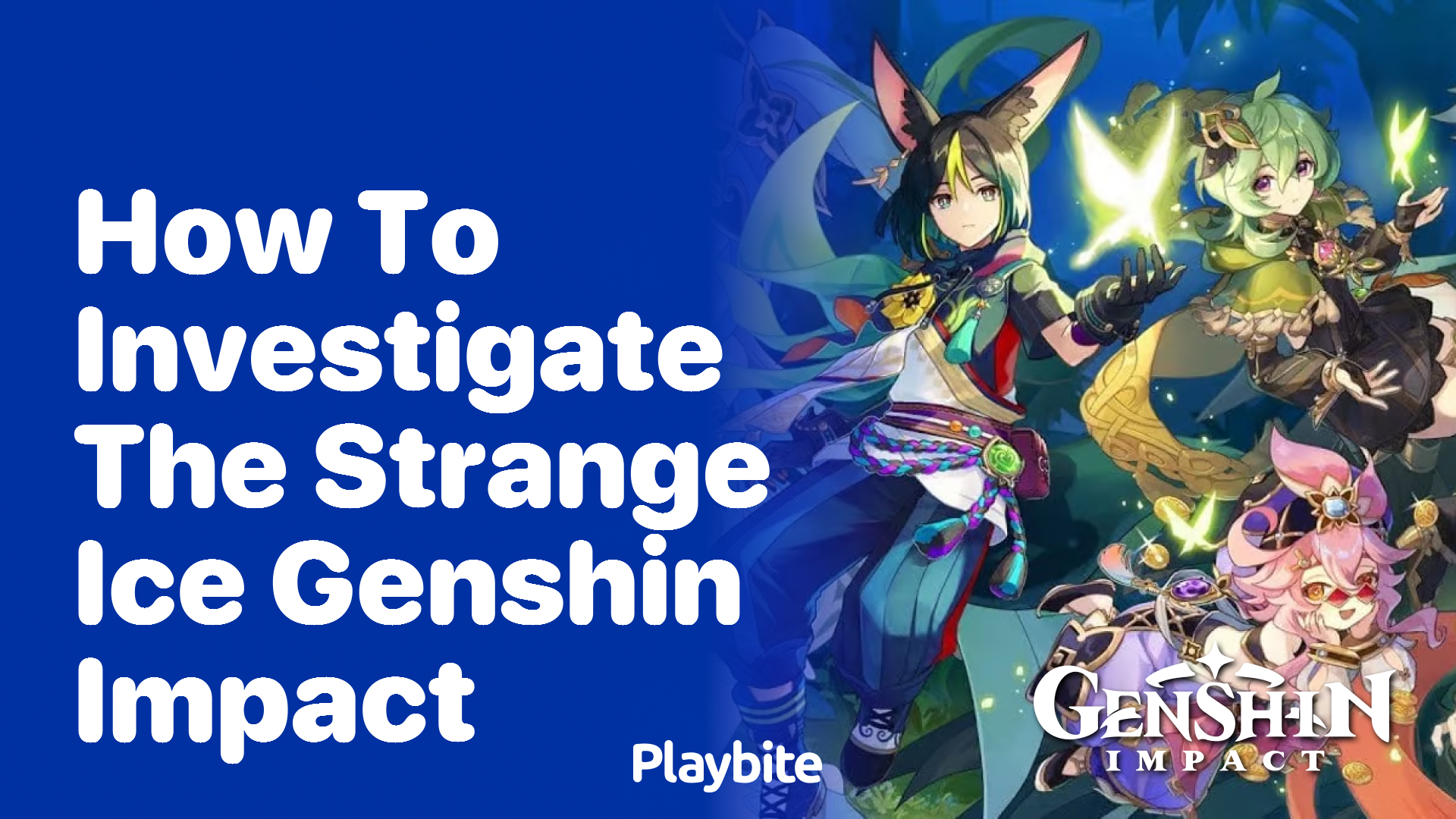 How to Investigate the Strange Ice in Genshin Impact