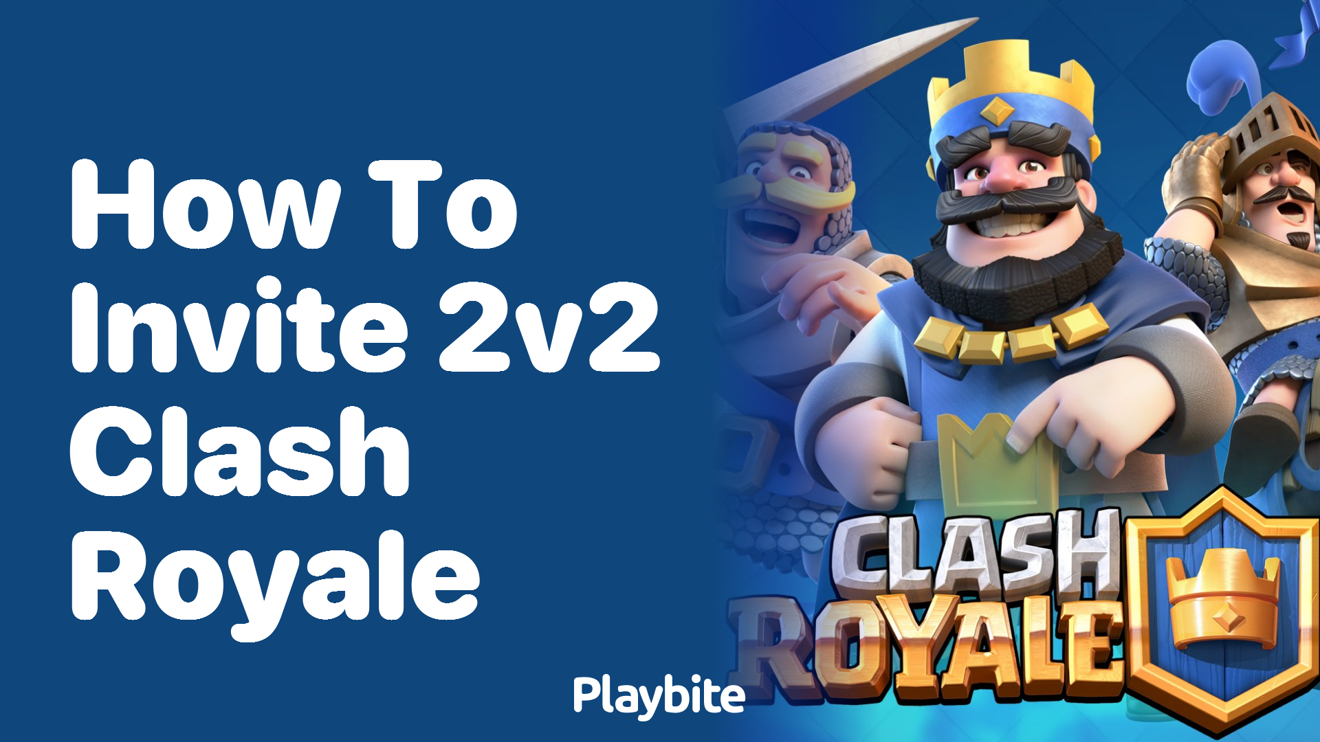 How to Invite for a 2v2 Match in Clash Royale?