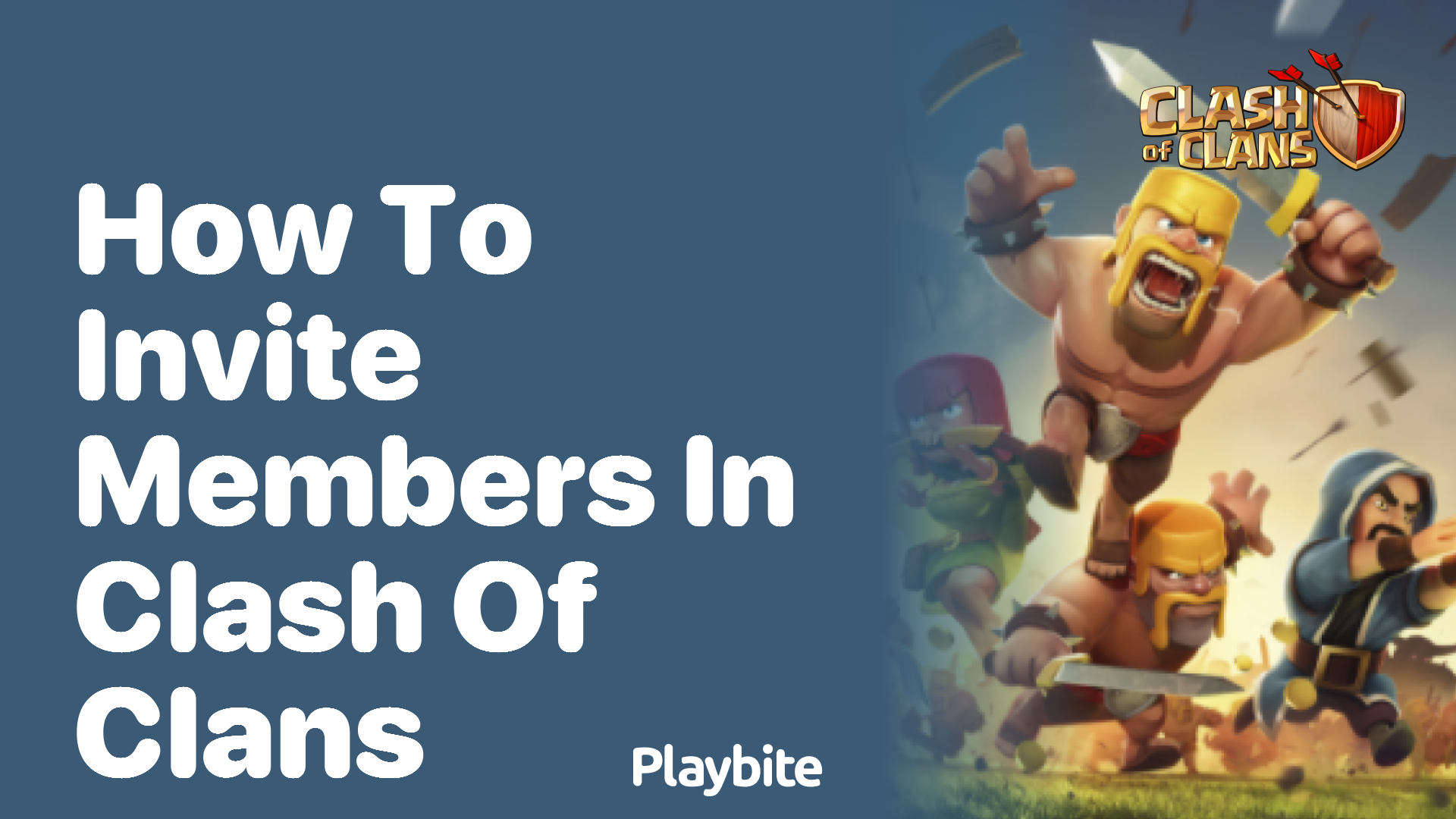 How to Invite Members in Clash of Clans