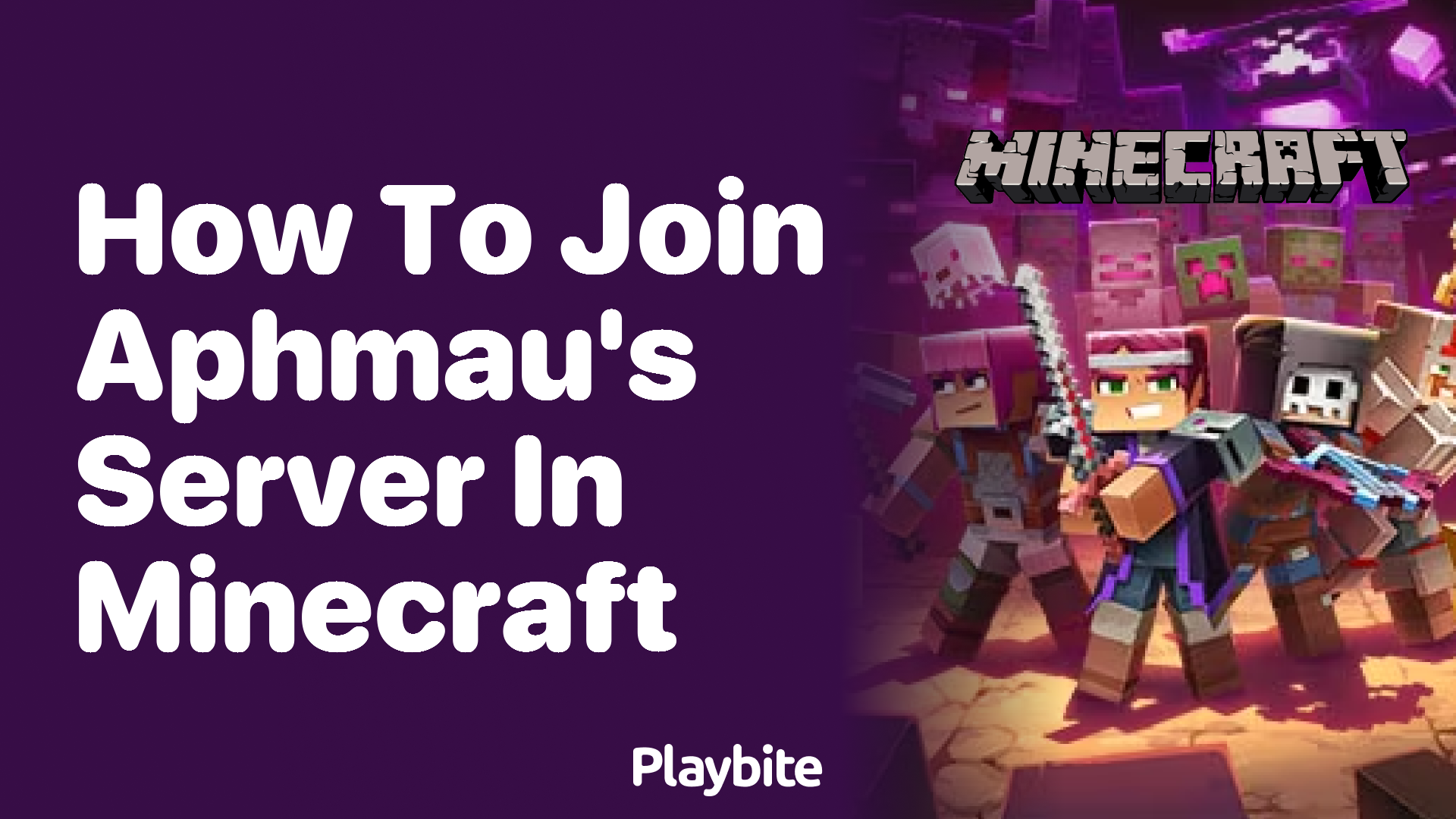 How to Join Aphmau&#8217;s Server in Minecraft