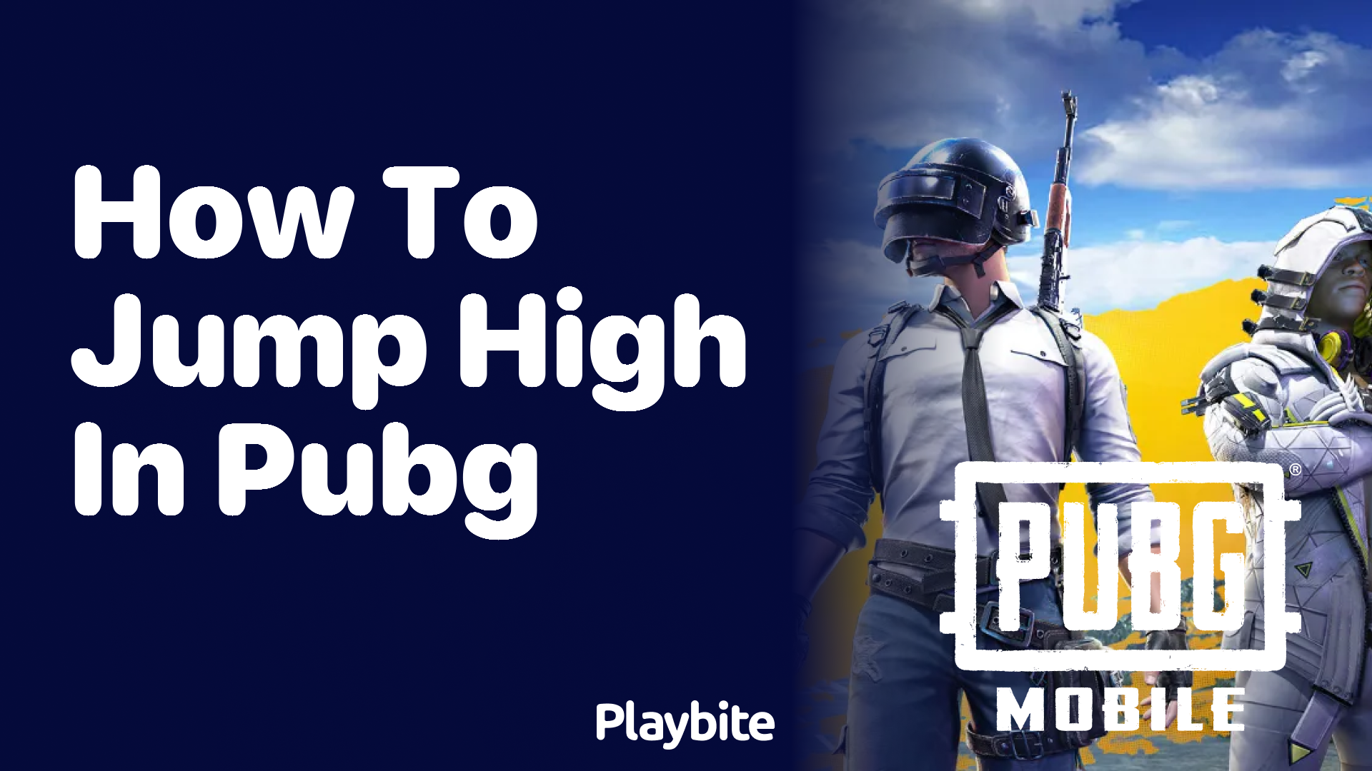 How to Jump High in PUBG Mobile