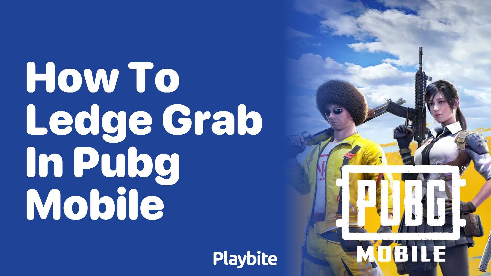 How to Ledge Grab in PUBG Mobile