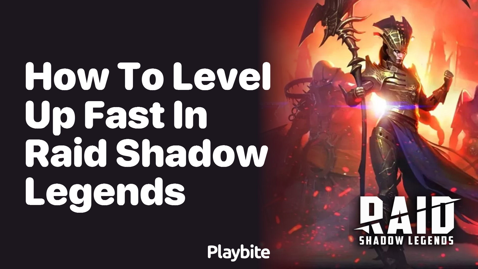 How to Level Up Fast in Raid Shadow Legends