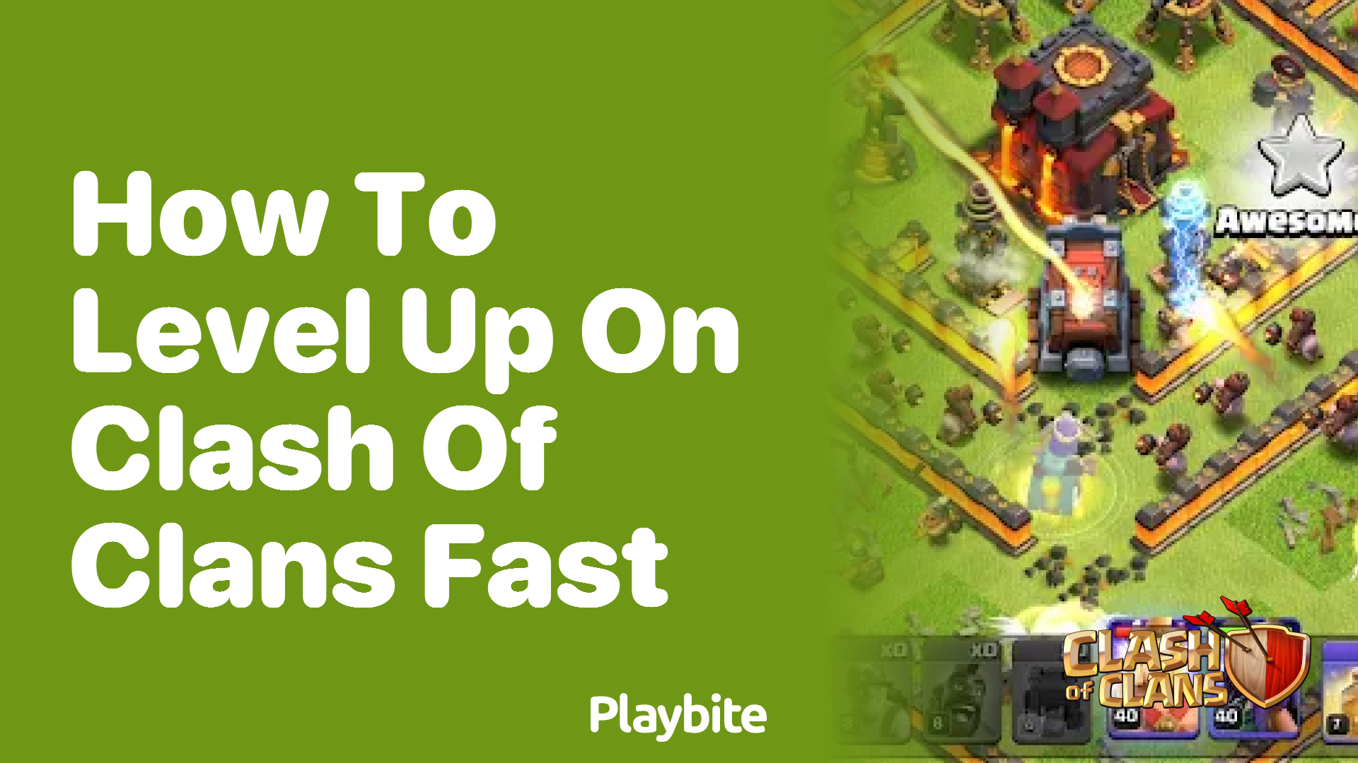 How to Level Up Fast on Clash of Clans