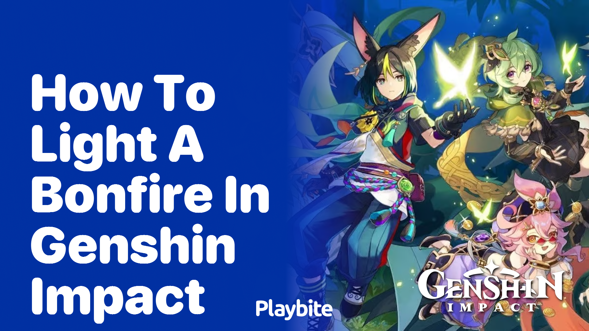 How to Light a Bonfire in Genshin Impact