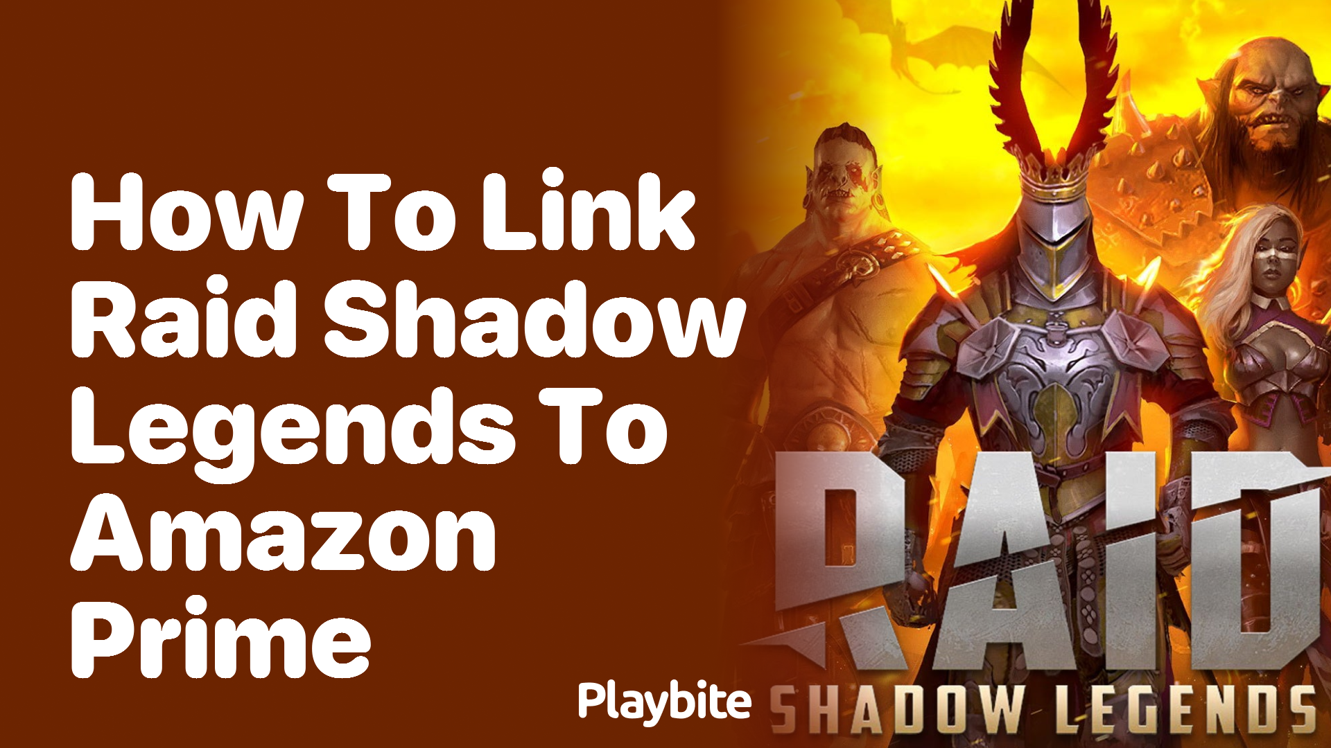 How to Link Raid Shadow Legends to Amazon Prime