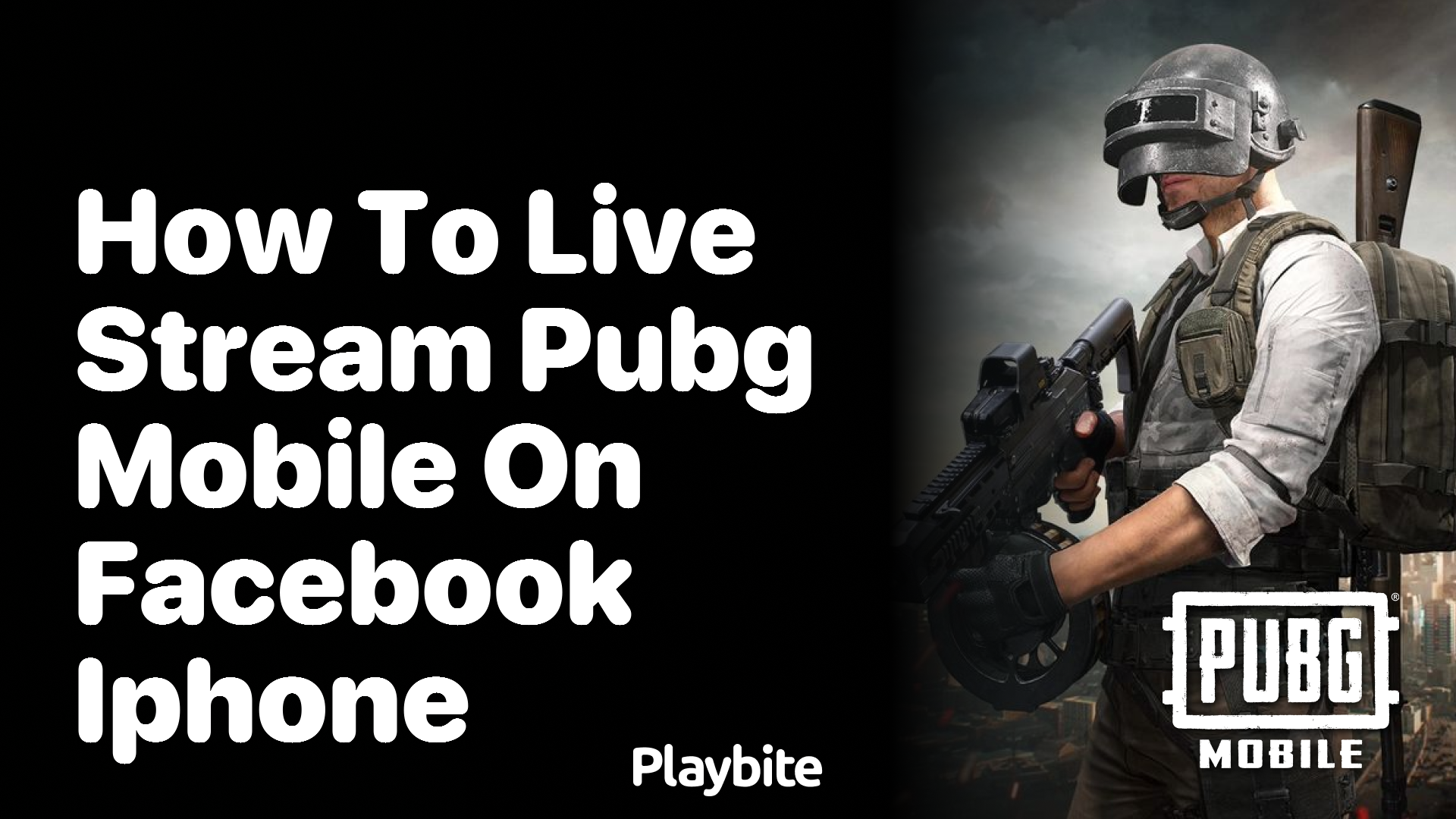 How to Live Stream PUBG Mobile on Facebook iPhone?