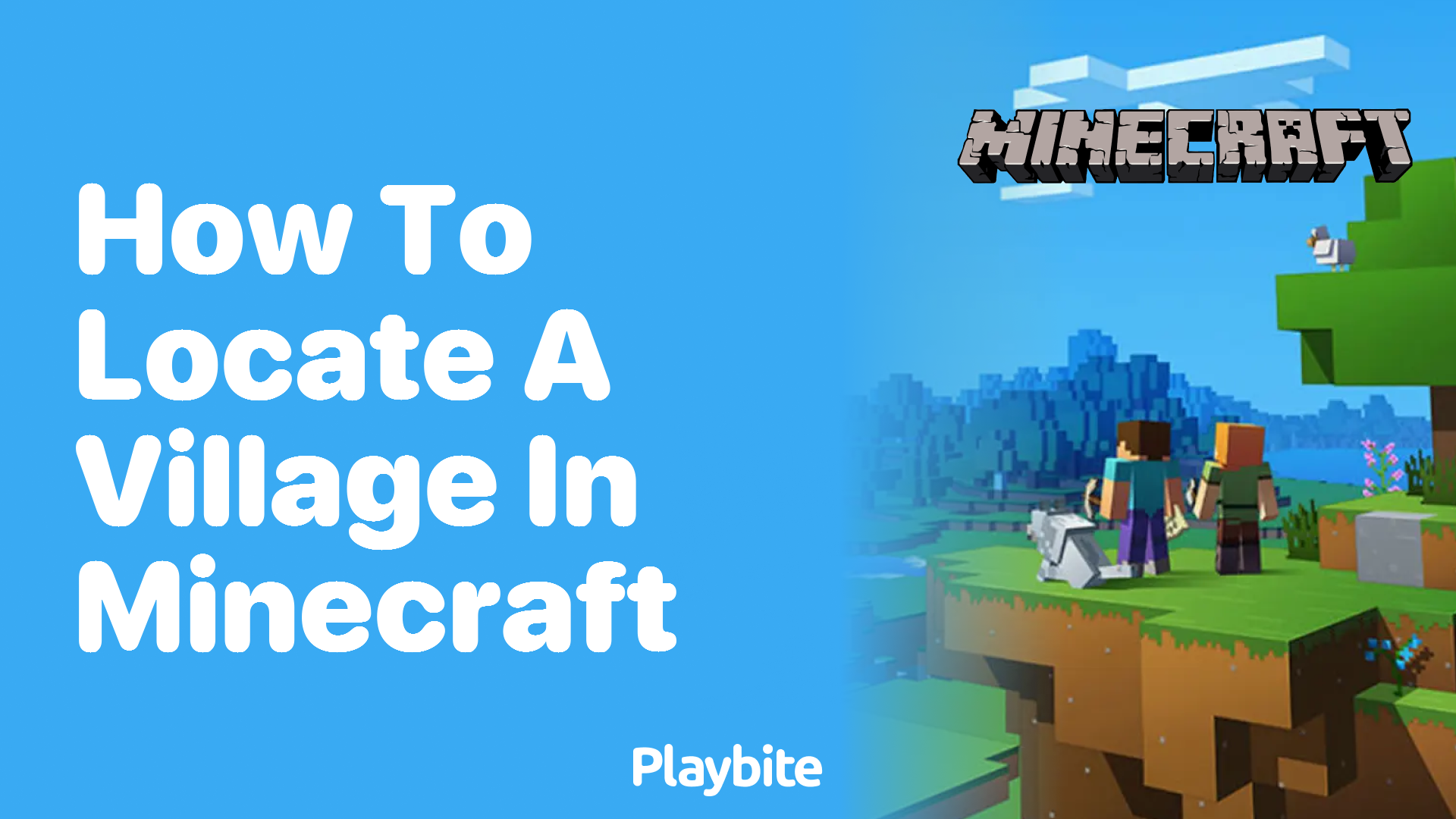 How to locate a village in Minecraft