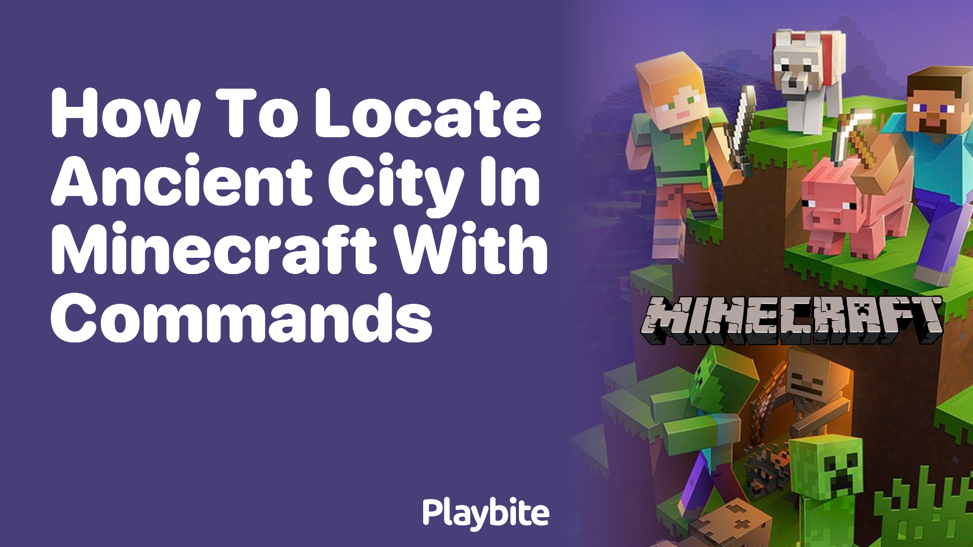 How to Locate an Ancient City in Minecraft with Commands