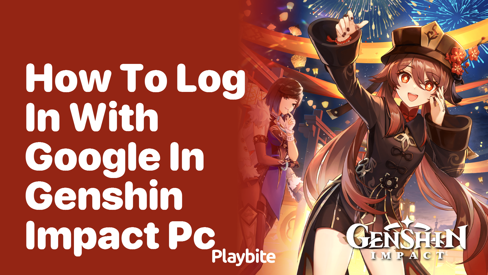 How to Log In With Google in Genshin Impact PC