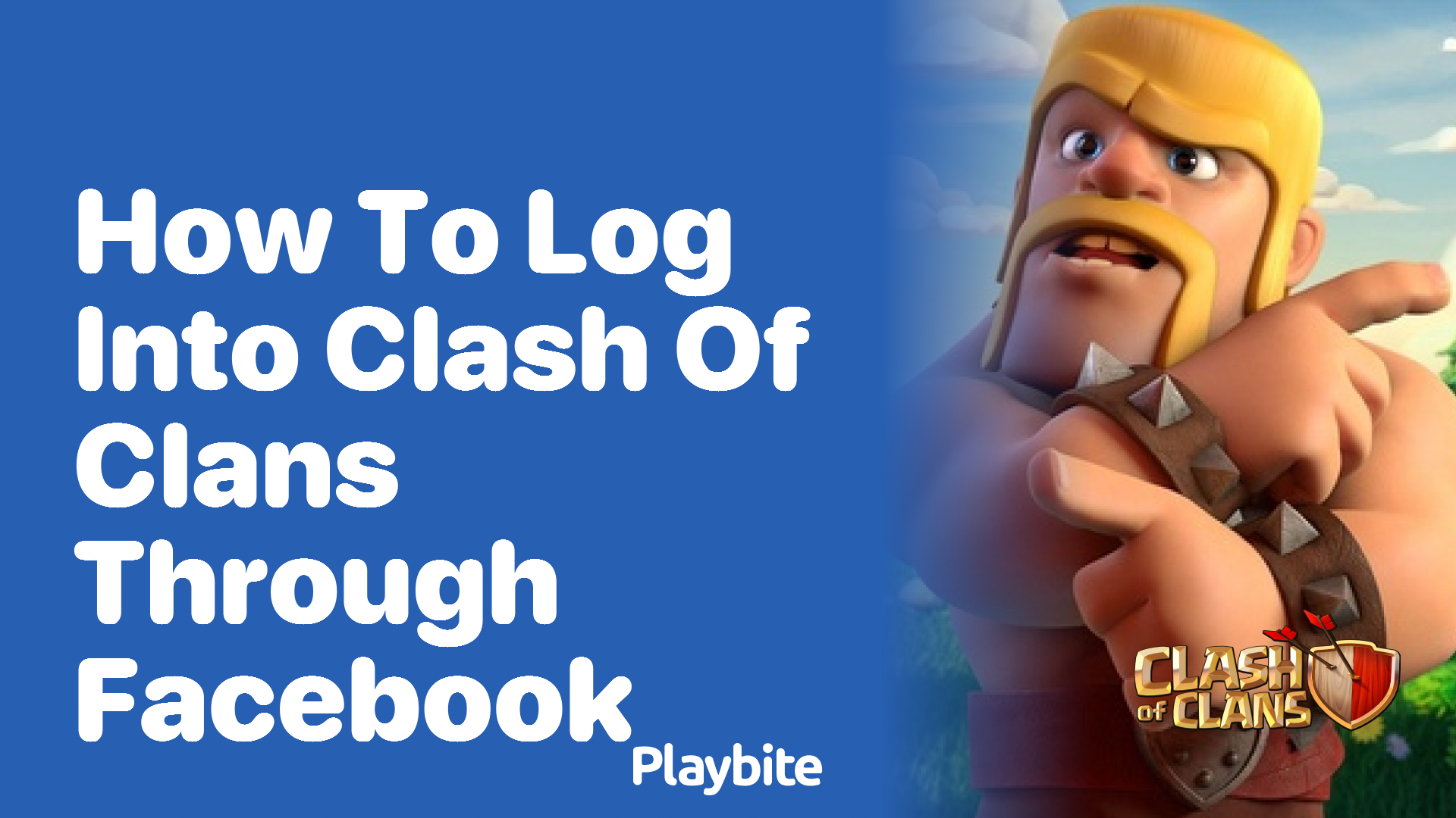 How to Log Into Clash of Clans Through Facebook