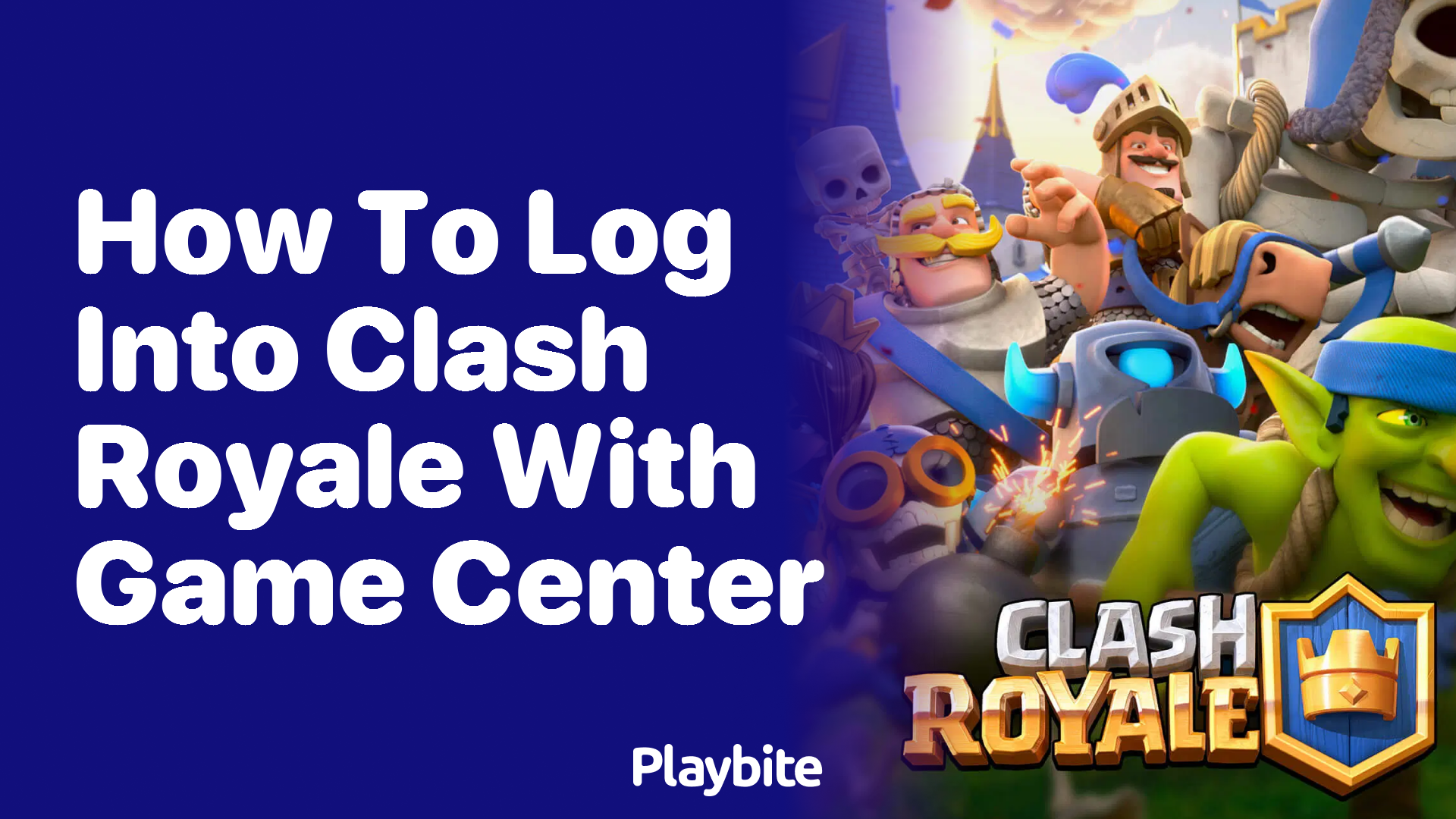 How to Log Into Clash Royale with Game Center