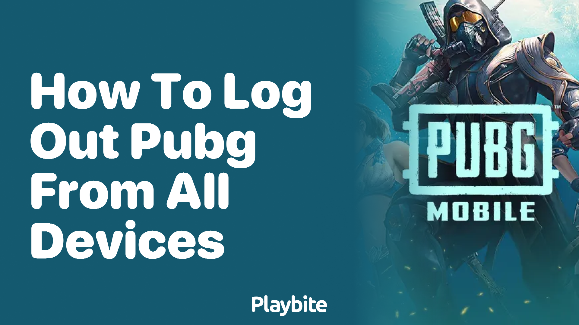 How to Log Out PUBG From All Devices