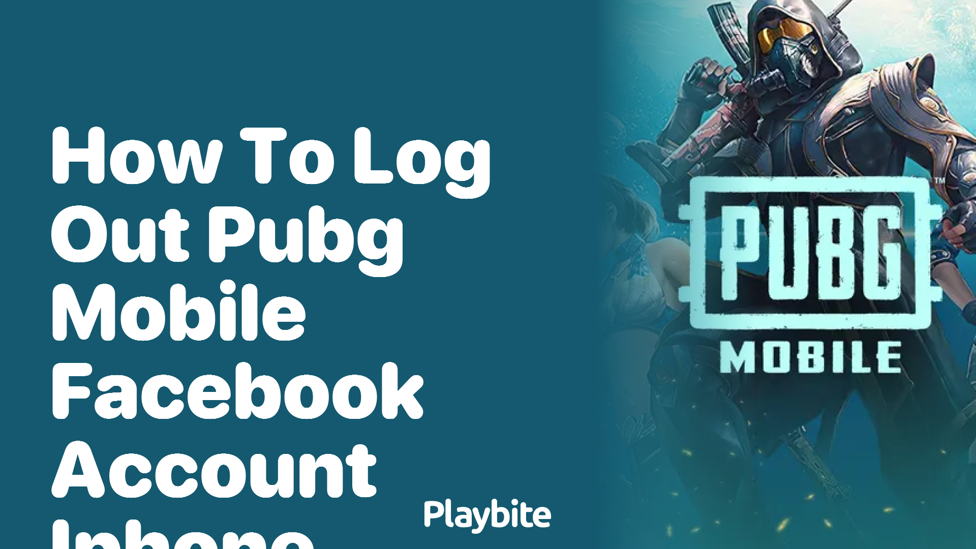 How to Log Out from PUBG Mobile Facebook Account on iPhone