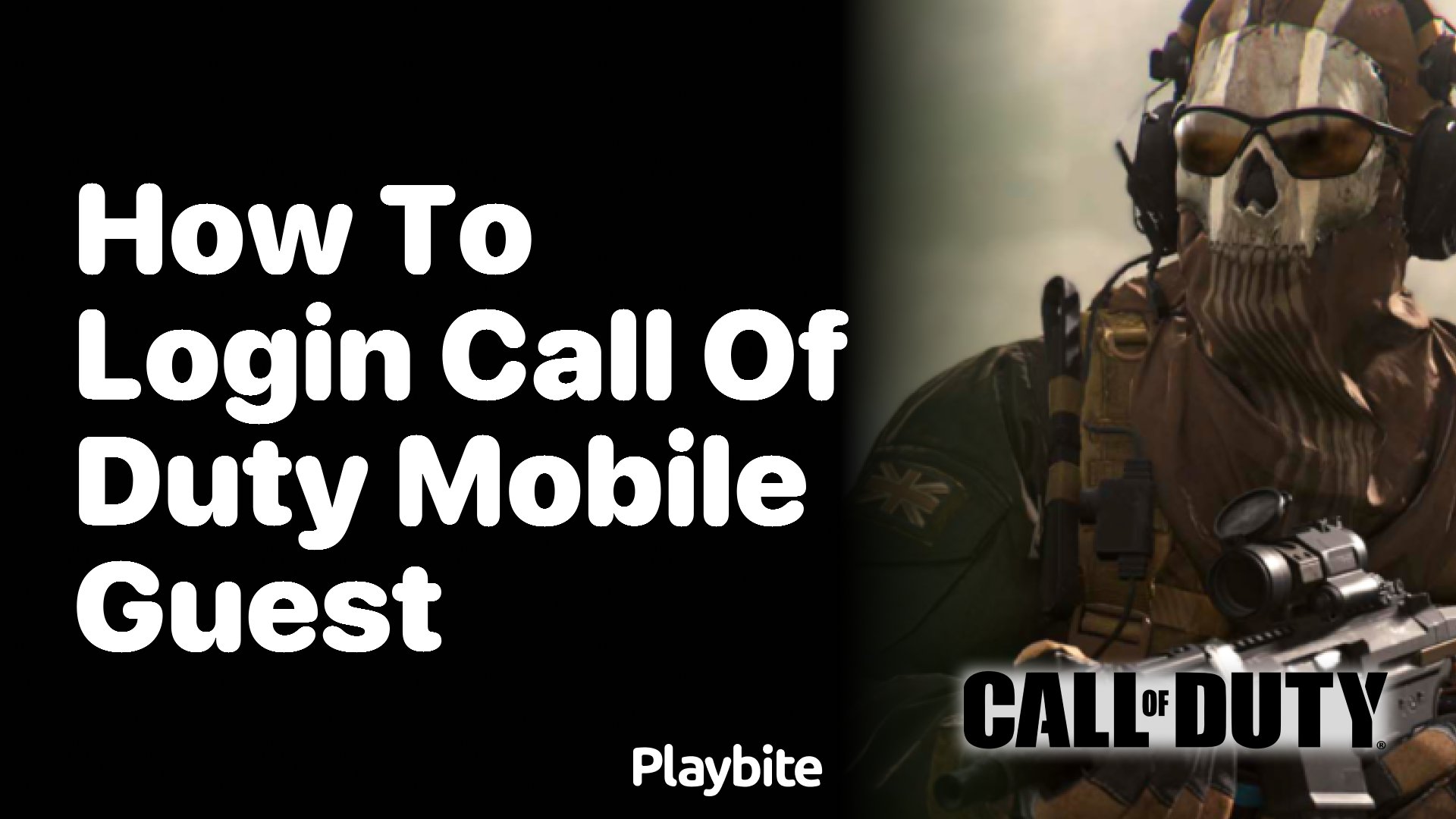 How to Log In to Call of Duty Mobile as a Guest