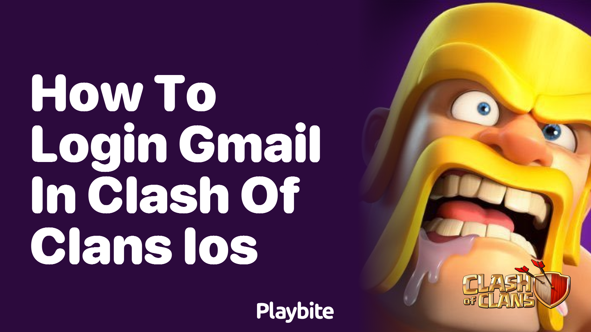 How to Login to Gmail in Clash of Clans on iOS