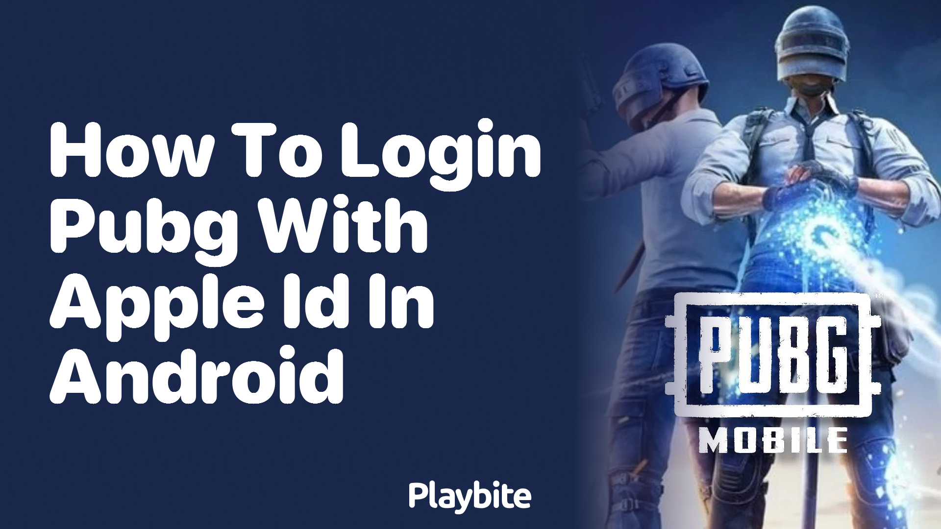 How to Log In to PUBG with Apple ID on Android