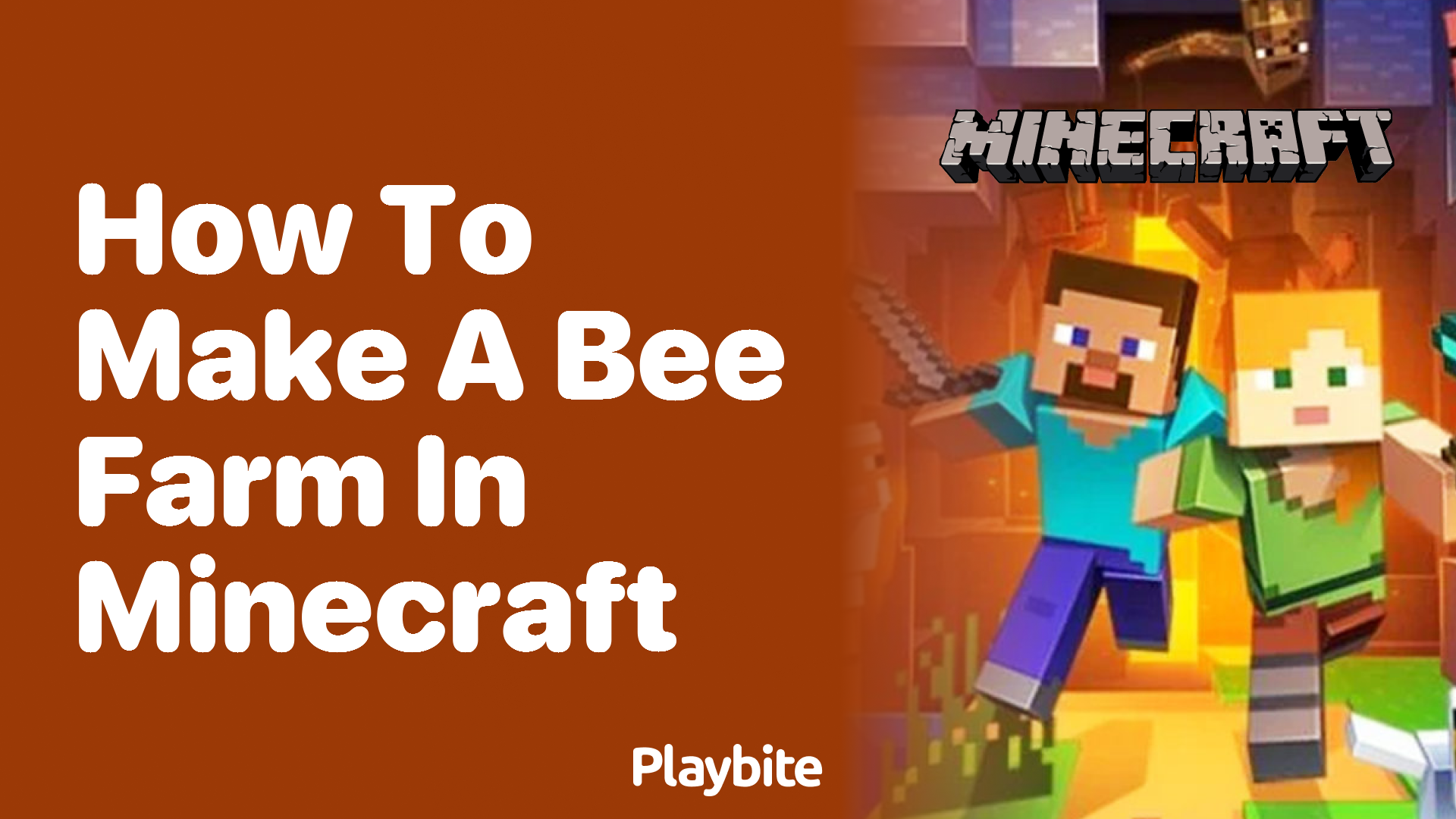 How to Make a Bee Farm in Minecraft - Playbite