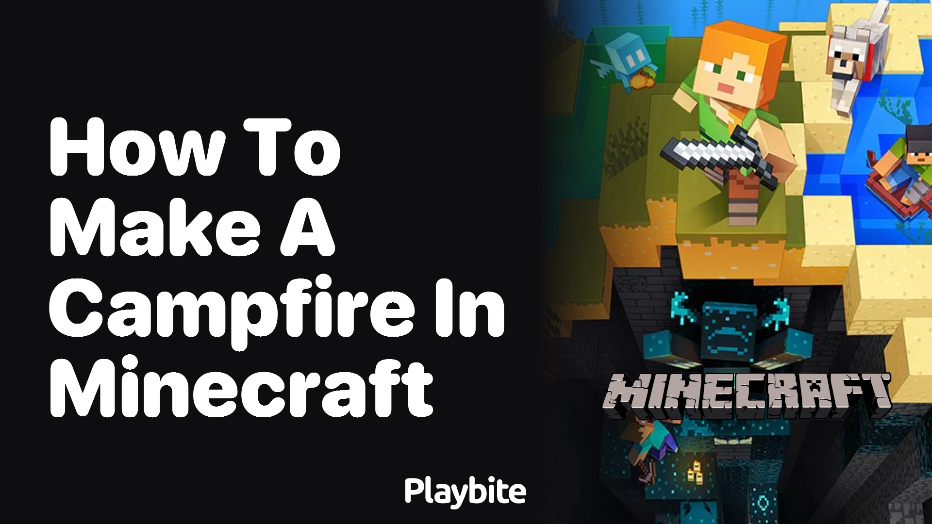 How to Make a Campfire in Minecraft