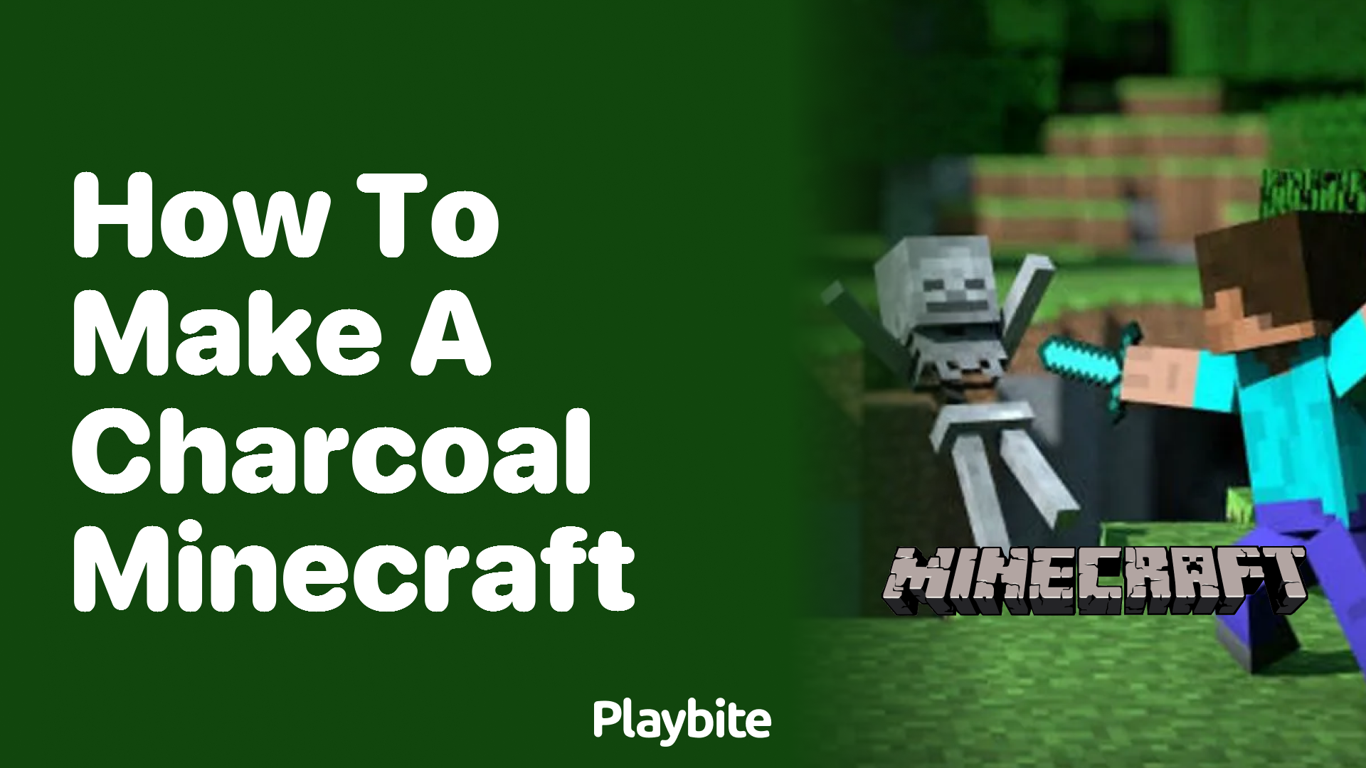 How to Make Charcoal in Minecraft