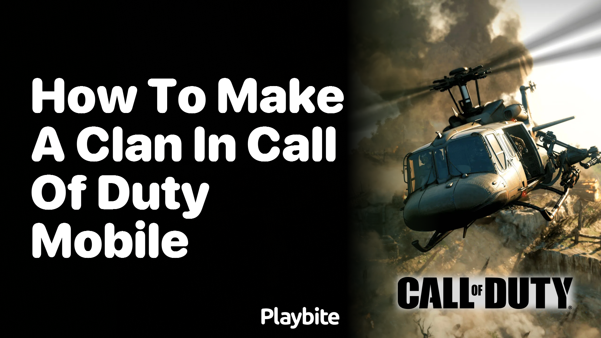 How to Make a Clan in Call of Duty Mobile