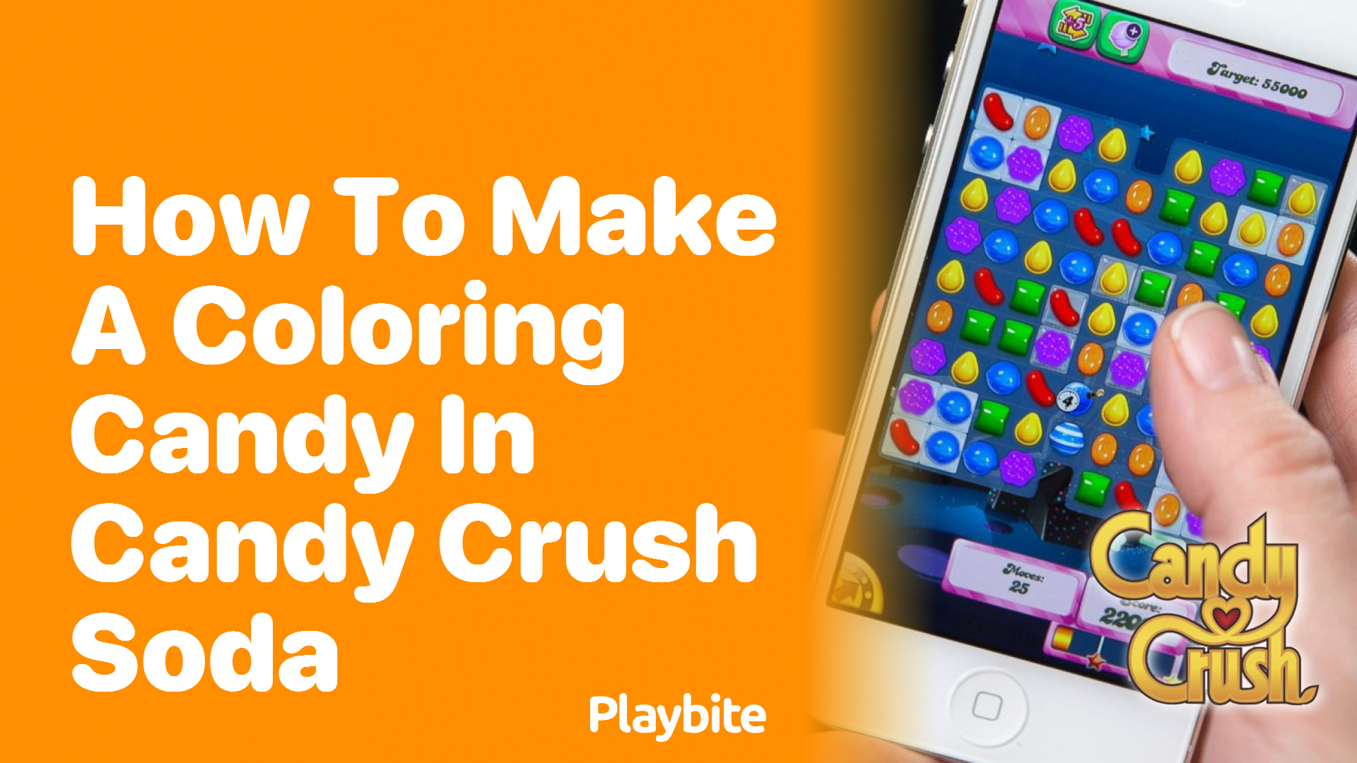 How to Make a Coloring Candy in Candy Crush Soda