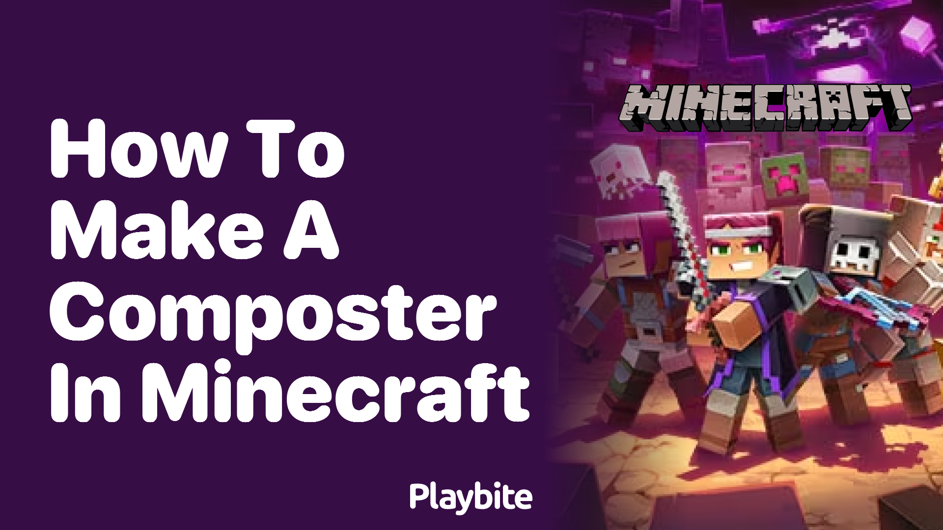 How to Make a Composter in Minecraft: A Simple Guide