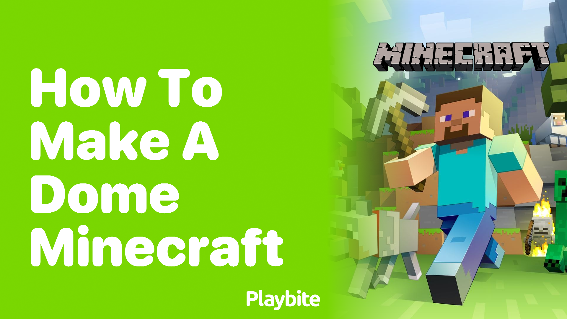 Crafting Curves: How to Make a Dome in Minecraft