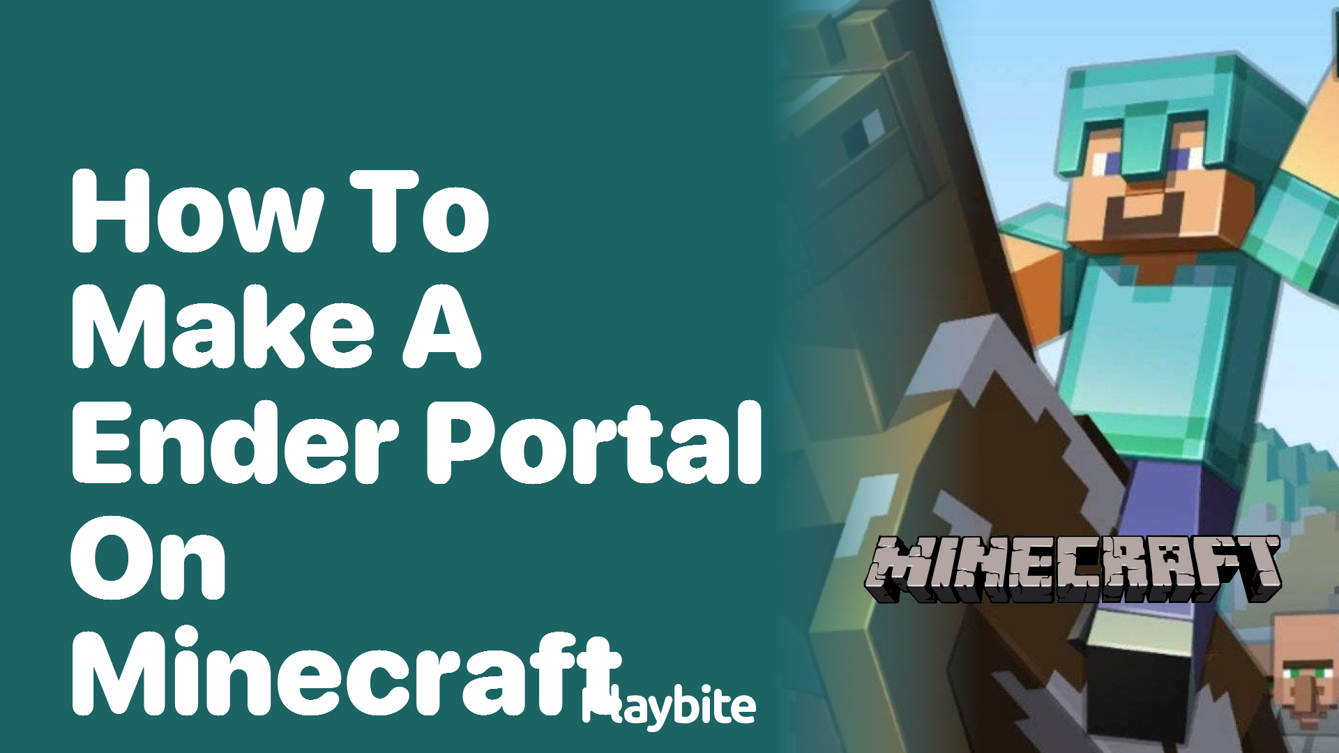 How to Make an Ender Portal in Minecraft - Playbite