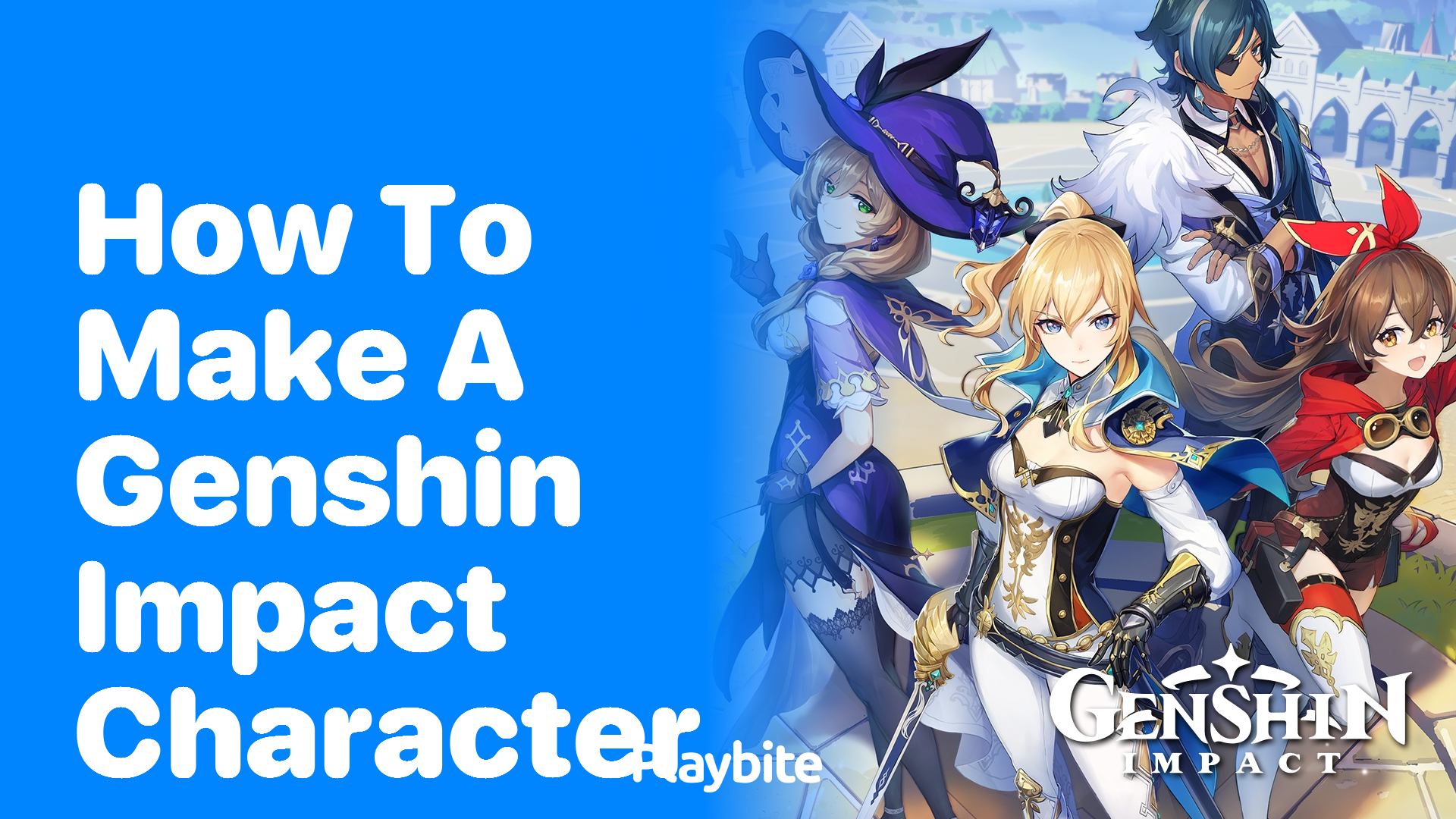 How to Create a Genshin Impact Character