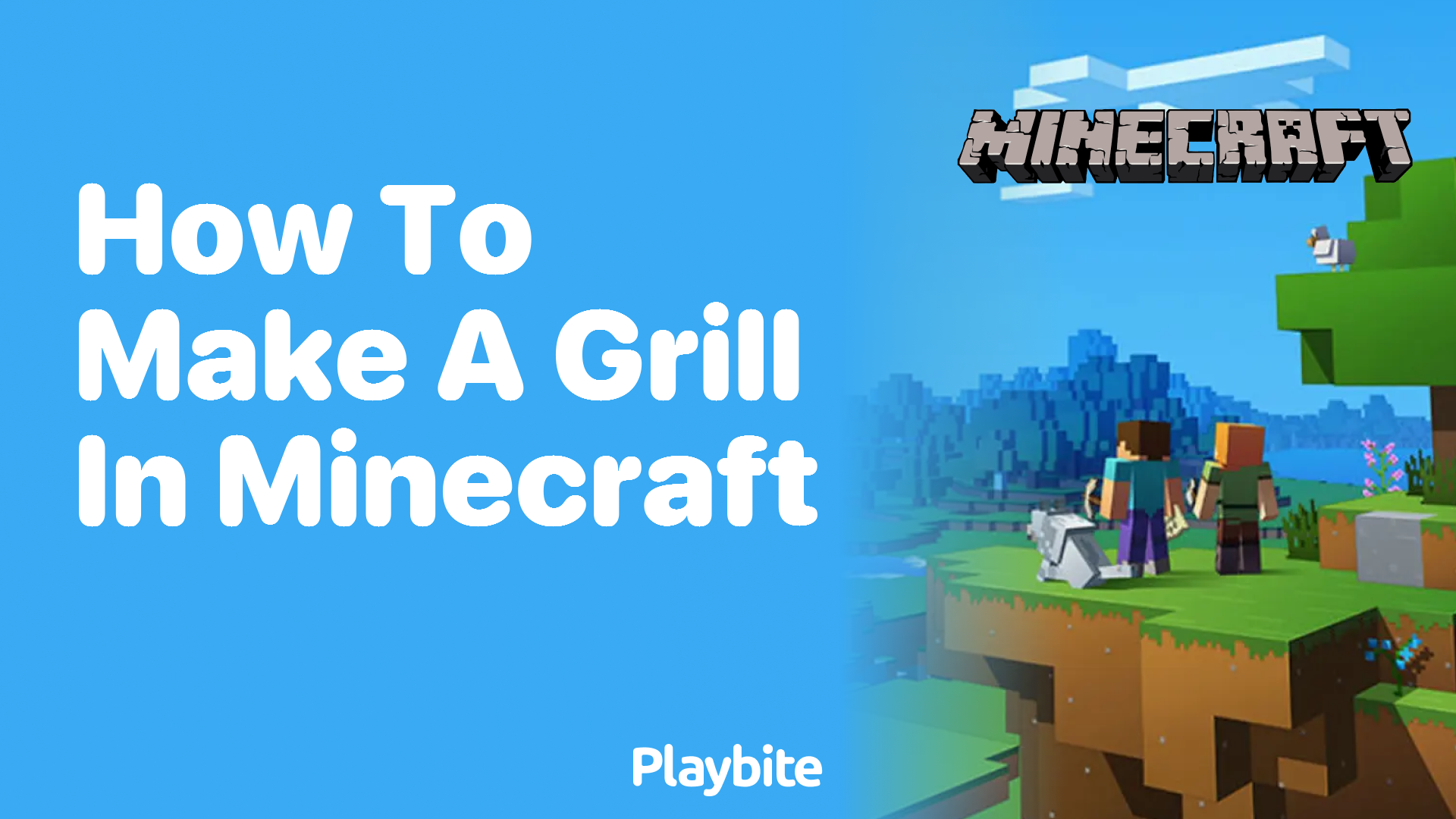 How to Make a Grill in Minecraft