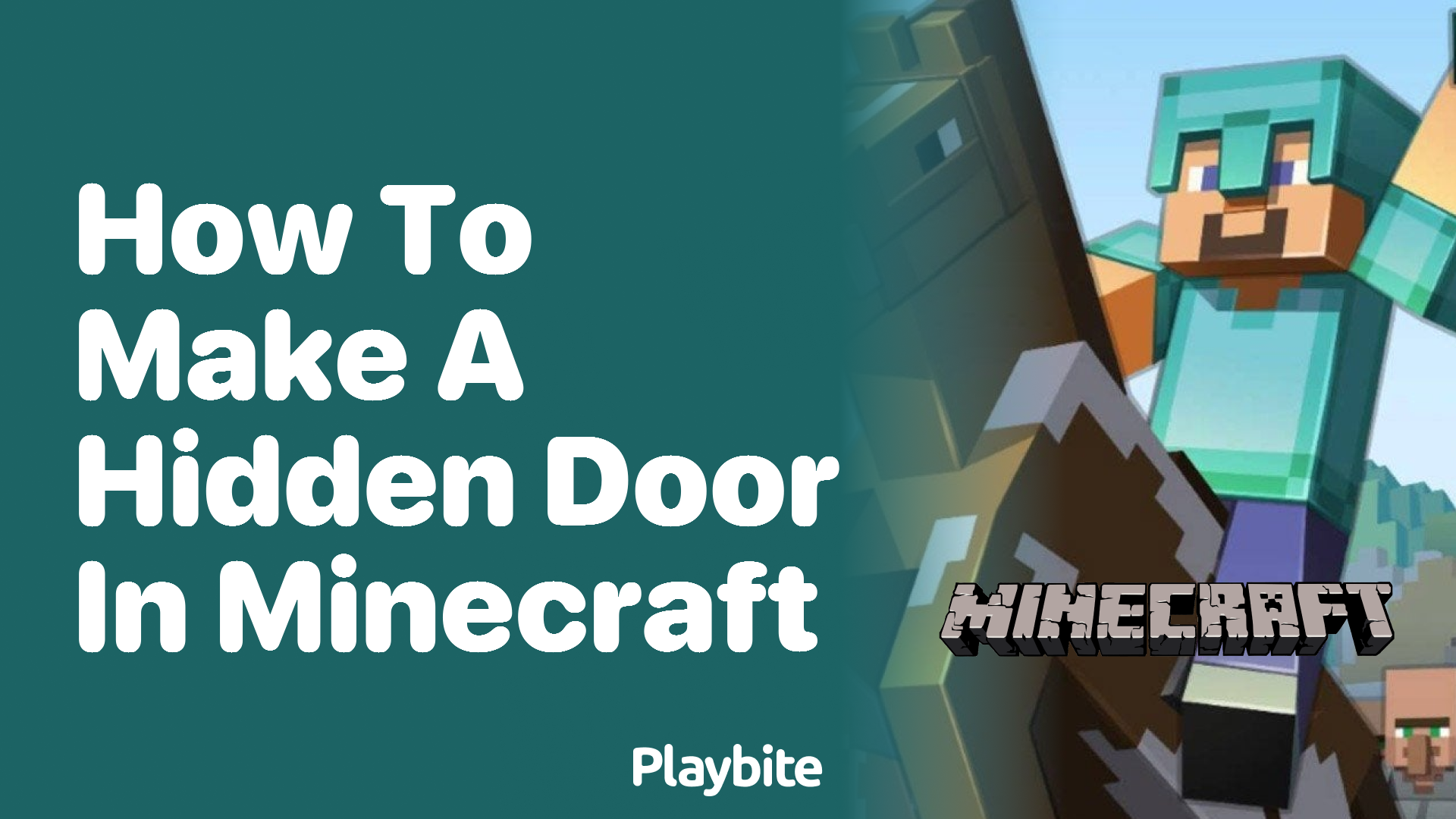 How to Make a Hidden Door in Minecraft: Sneak into Secrets!