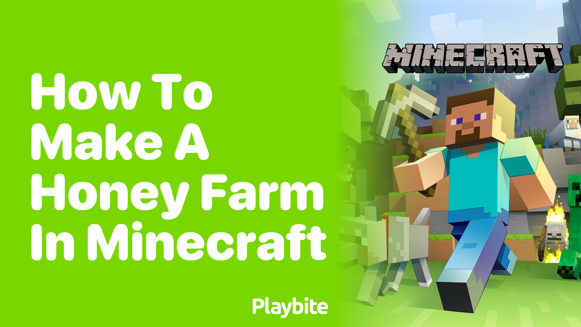 How to Make a Honey Farm in Minecraft