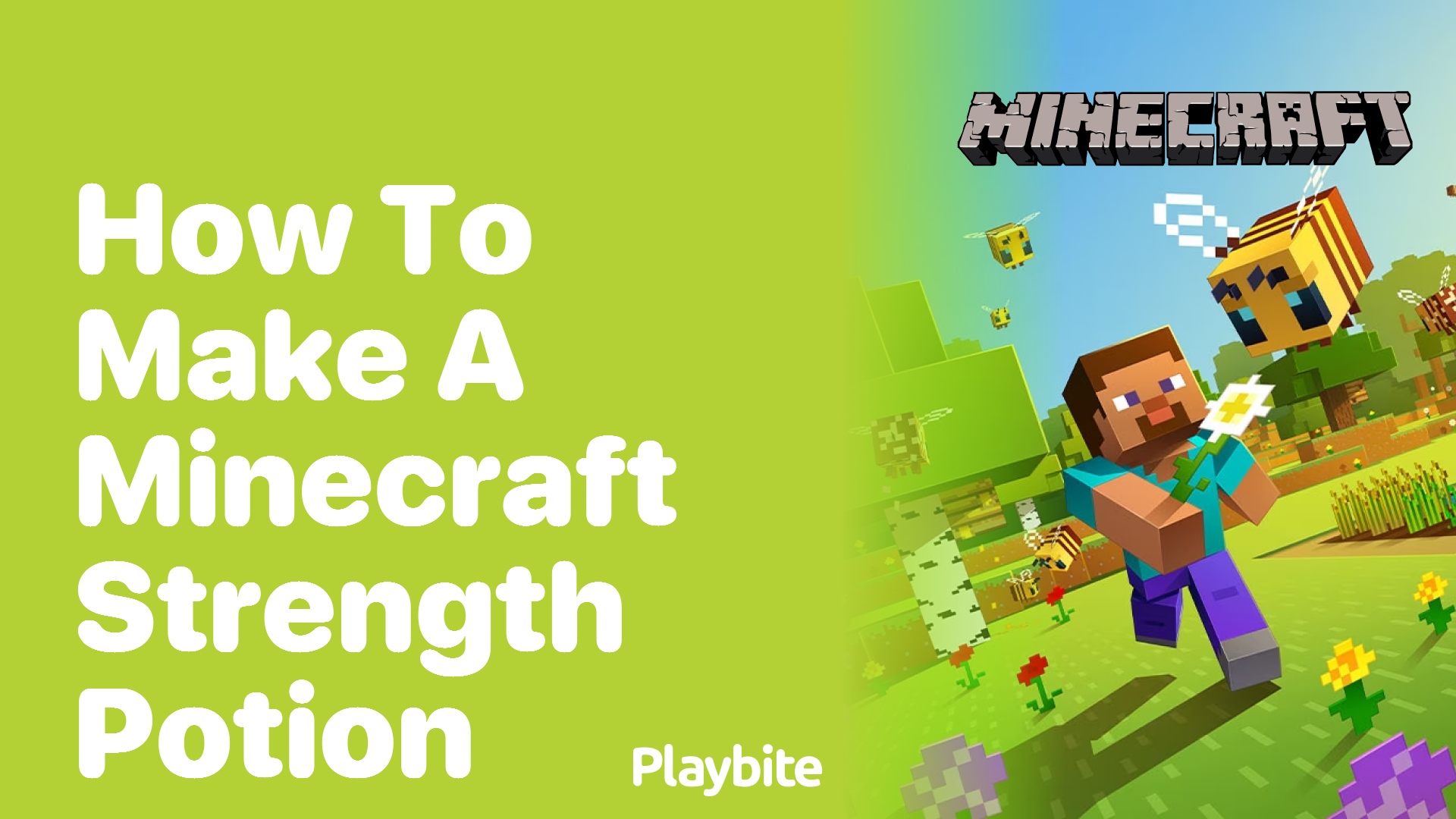 How to Make a Minecraft Strength Potion