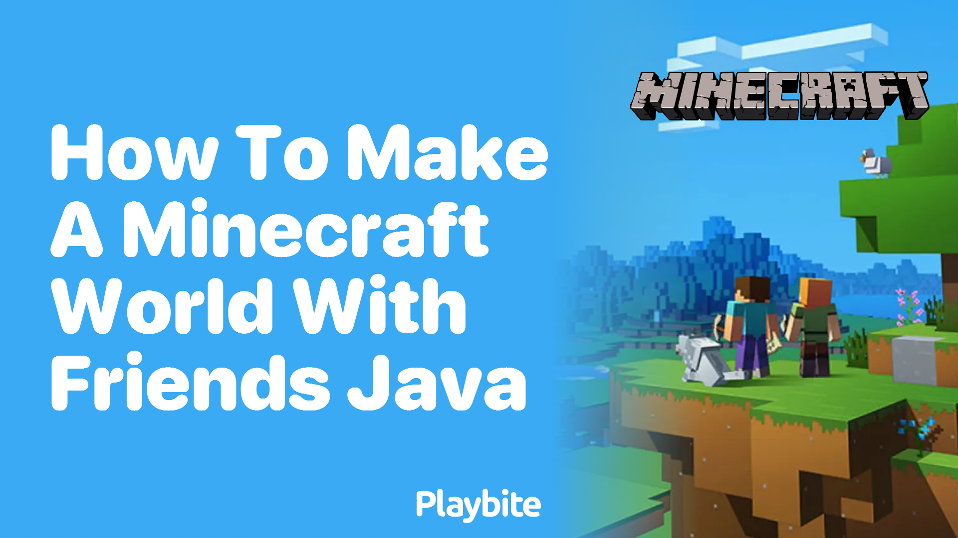 How to Make a Minecraft World With Friends in Java - Playbite