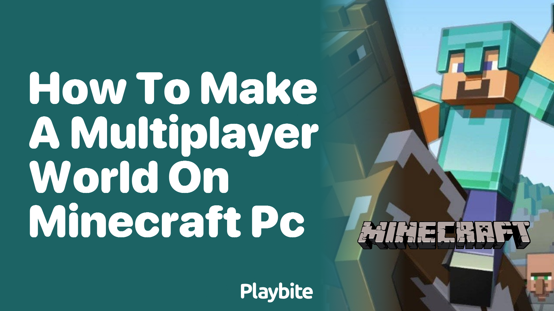 How to Make a Multiplayer World on Minecraft PC