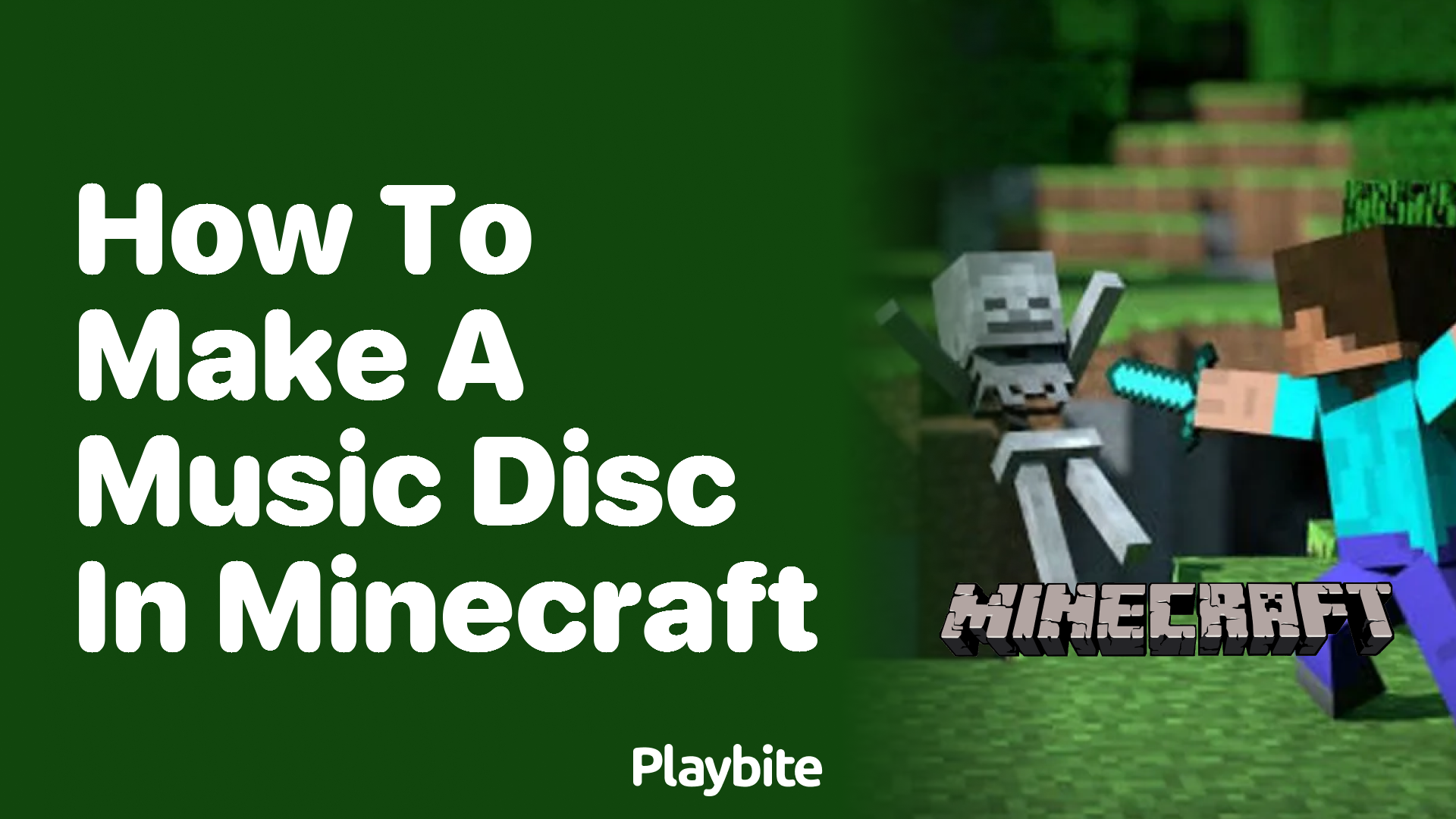 How to Make a Music Disc in Minecraft