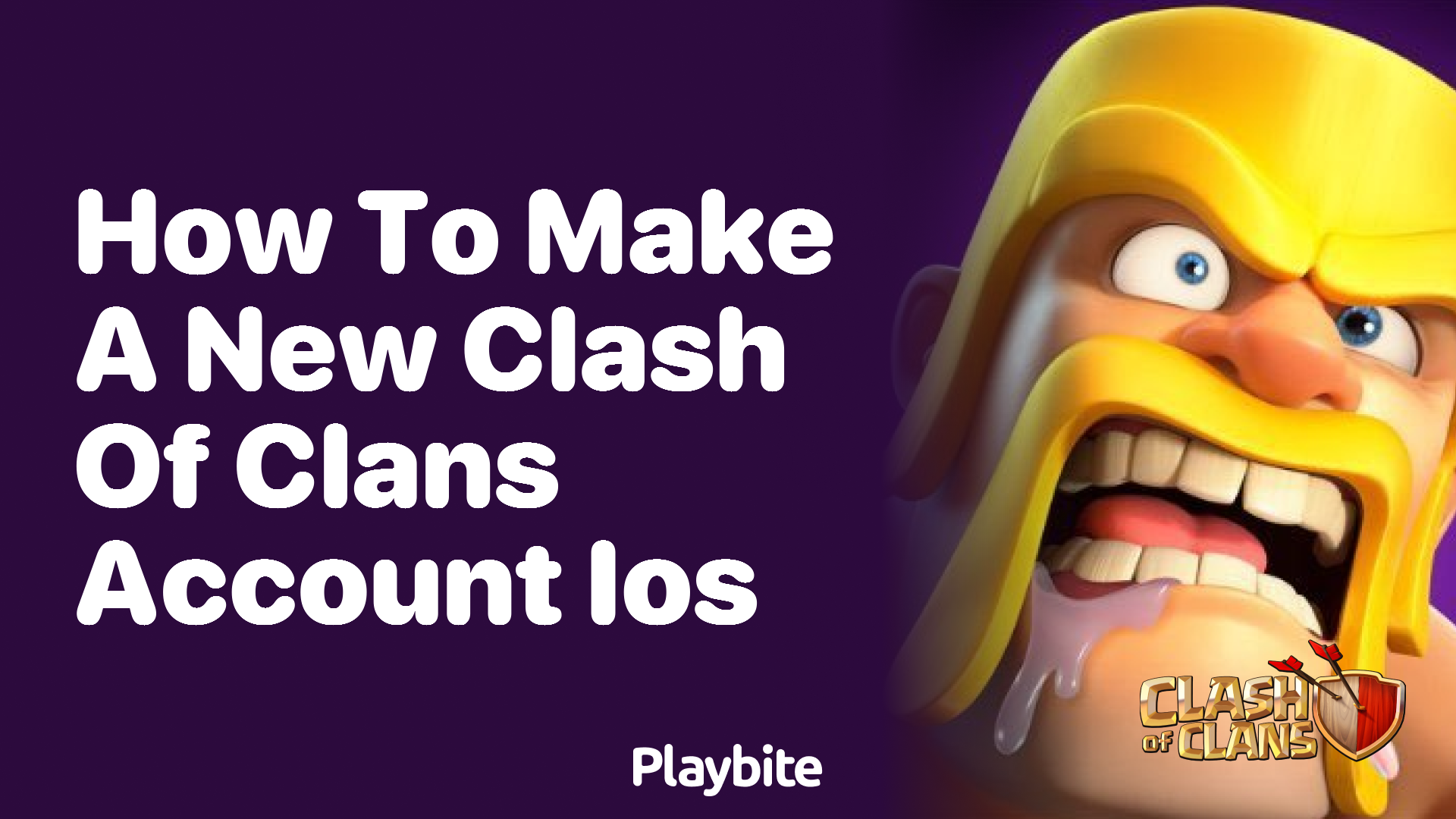 How to Make a New Clash of Clans Account on iOS