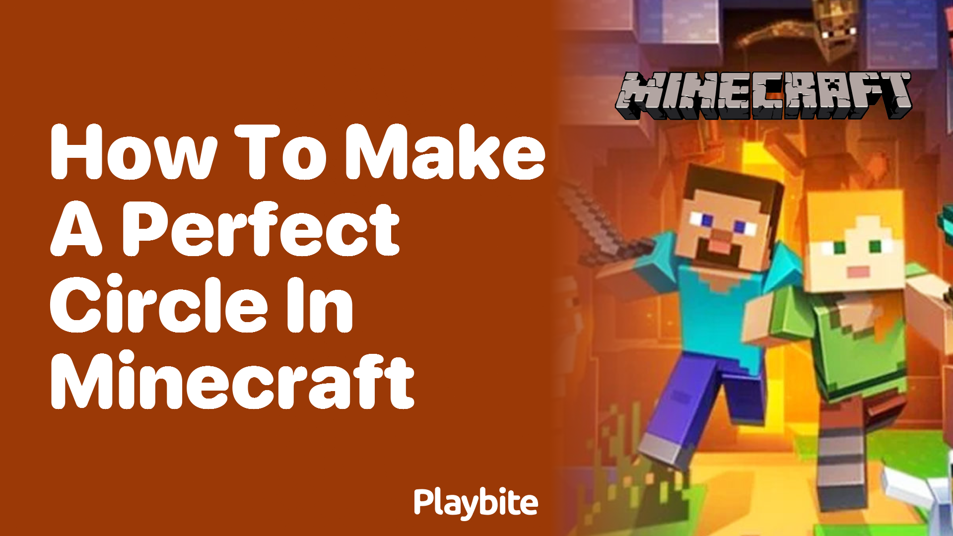 How to Make a Perfect Circle in Minecraft - Playbite