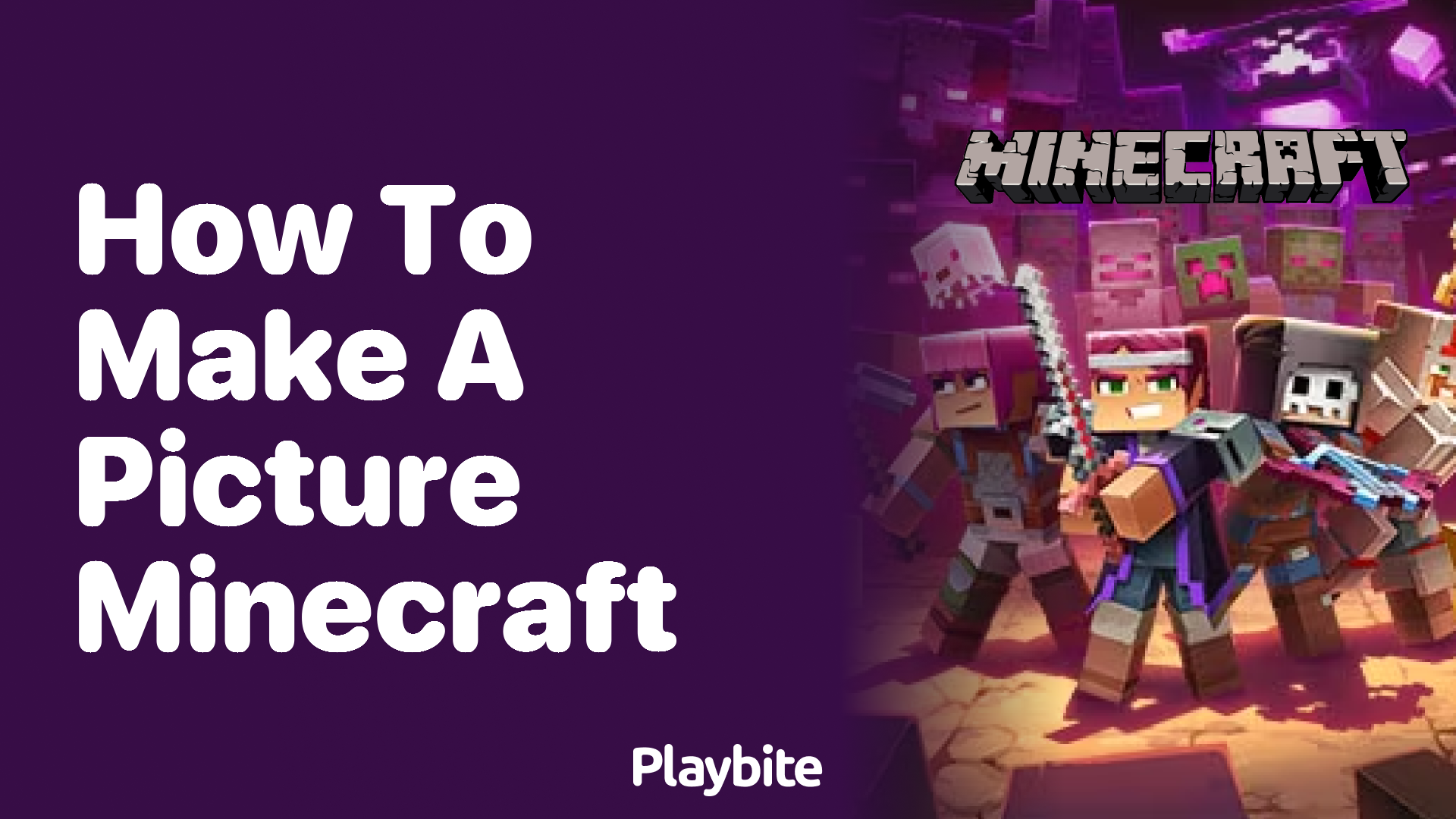 How to Make a Picture in Minecraft: A Fun Guideline